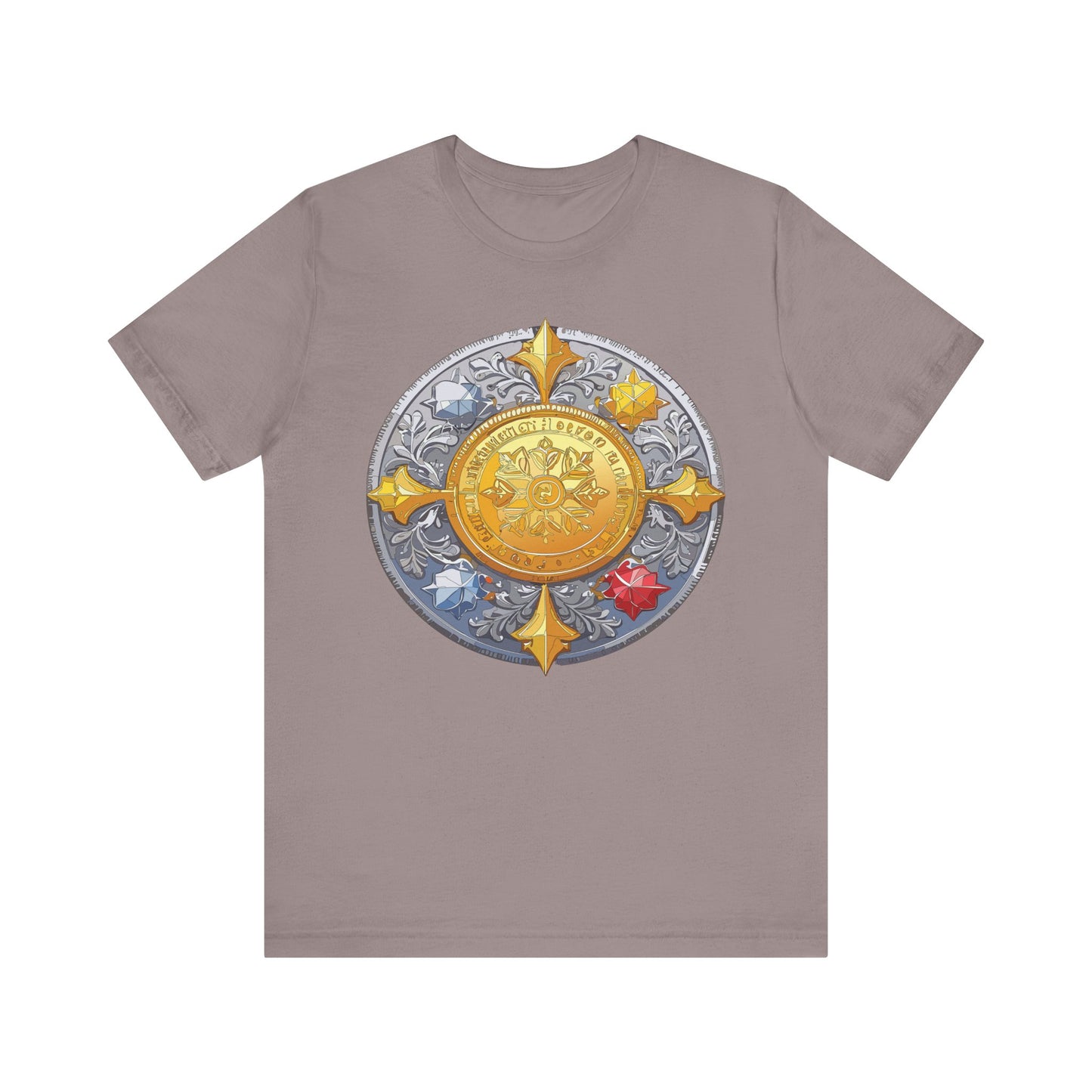 Coin Shirt, Shirt with Coin, Tee Shirt with Gold Coin, Shirt with Antique Coin