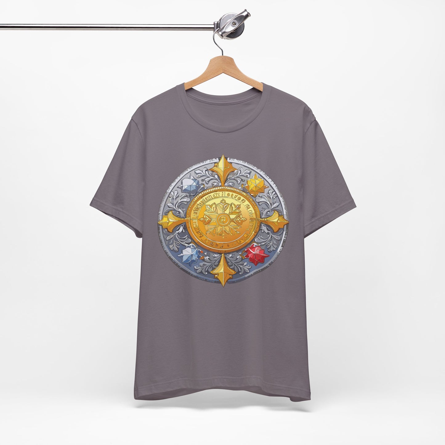 Coin Shirt, Shirt with Coin, Tee Shirt with Gold Coin, Shirt with Antique Coin