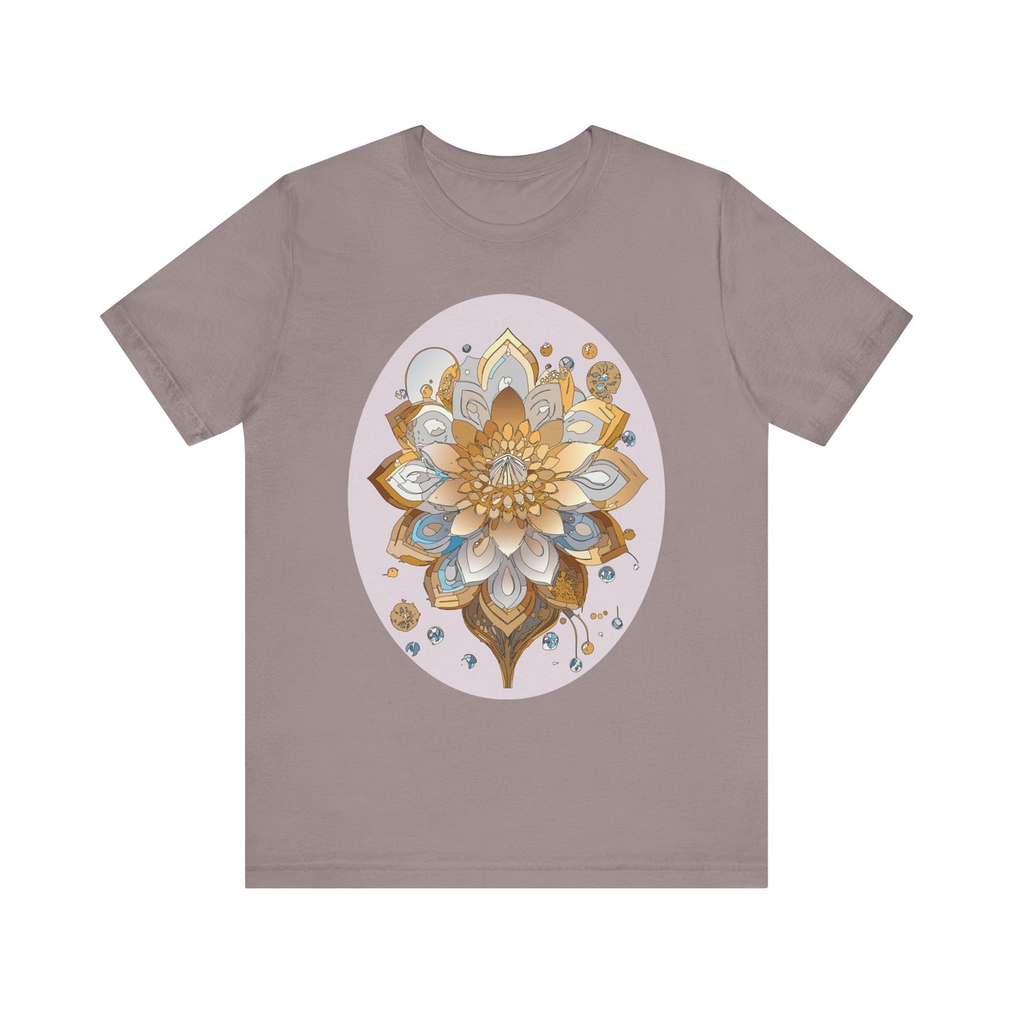 Floral Shirt, Flower Shirt, Tee Shirt with Antique Flower