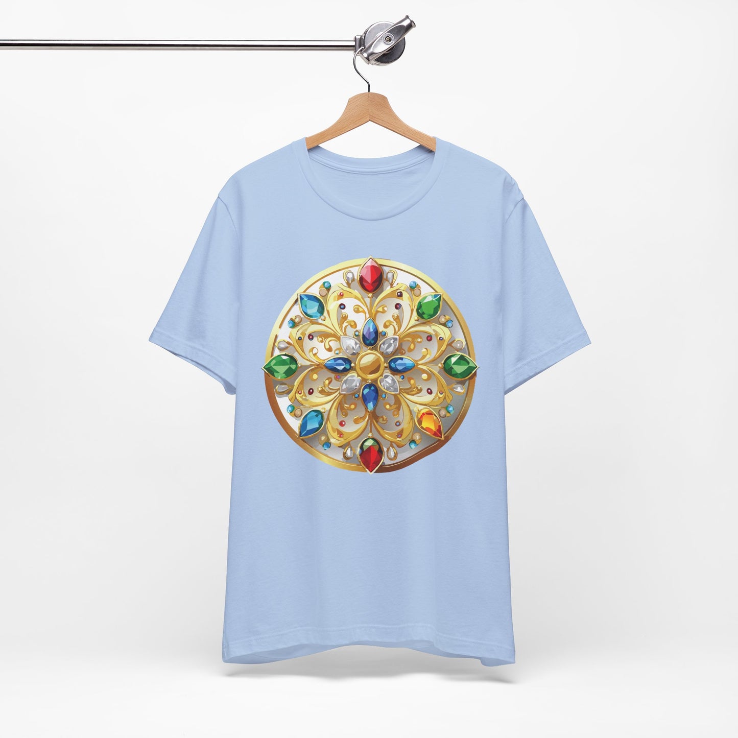 Medallion Shirt, Shirt with Medallion, Tee Shirt with Medal