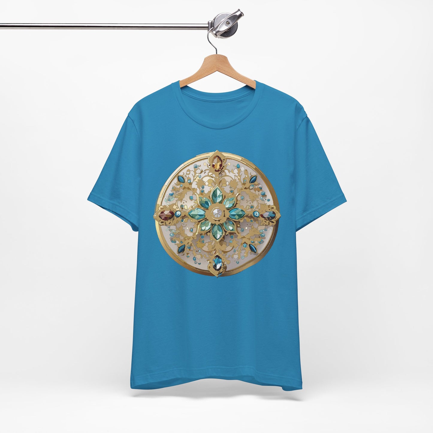 Medallion Shirt, Shirt with Medallion, Tee Shirt with Medal