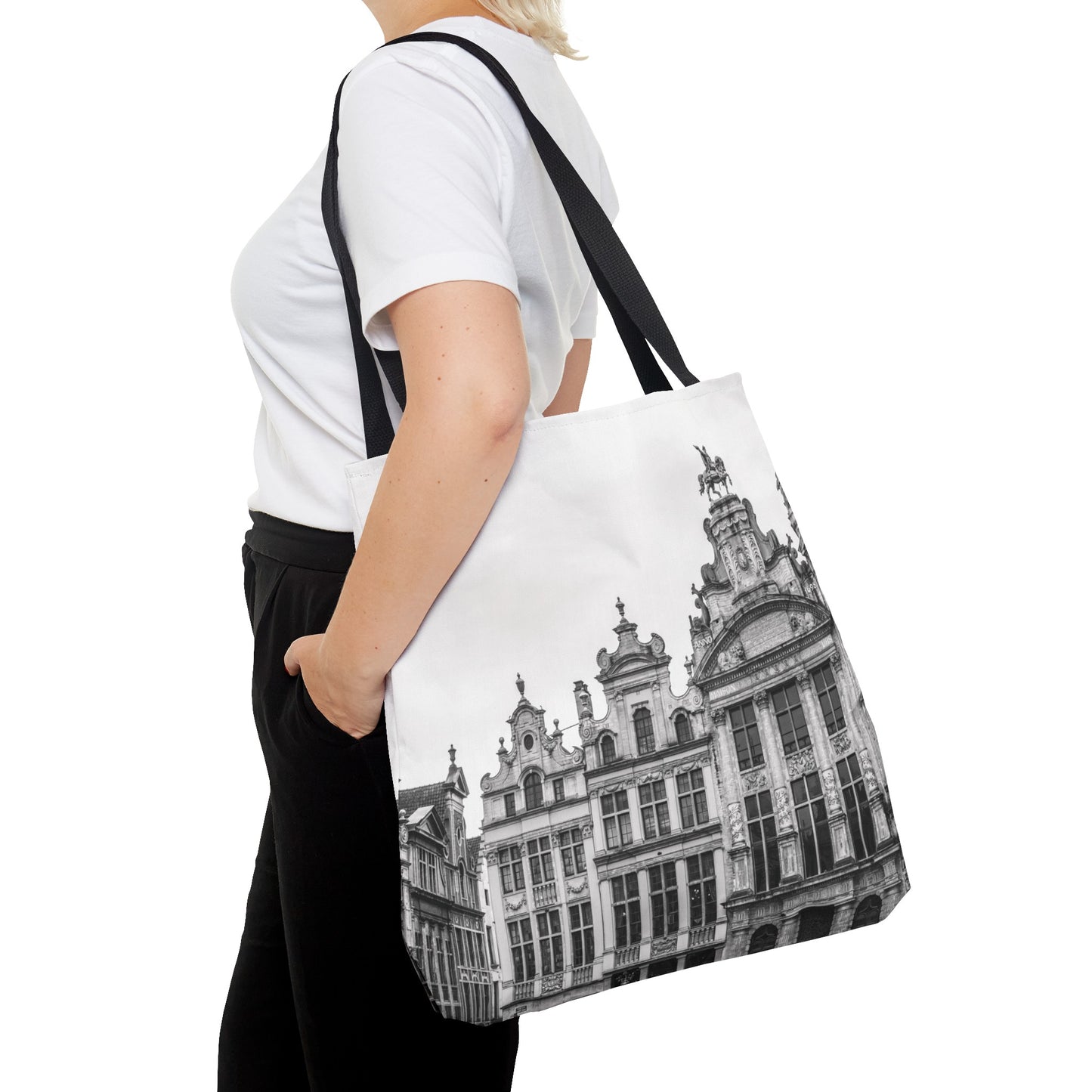 Canvas Bag with City Prints