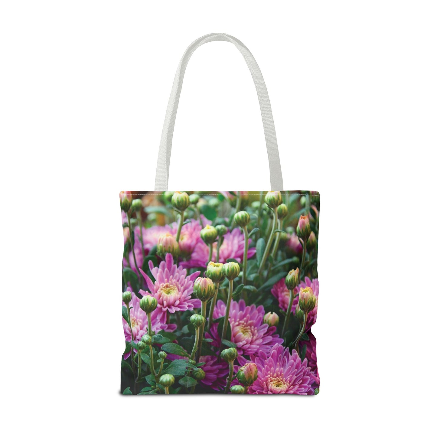 Canvas Bag with Floral Prints