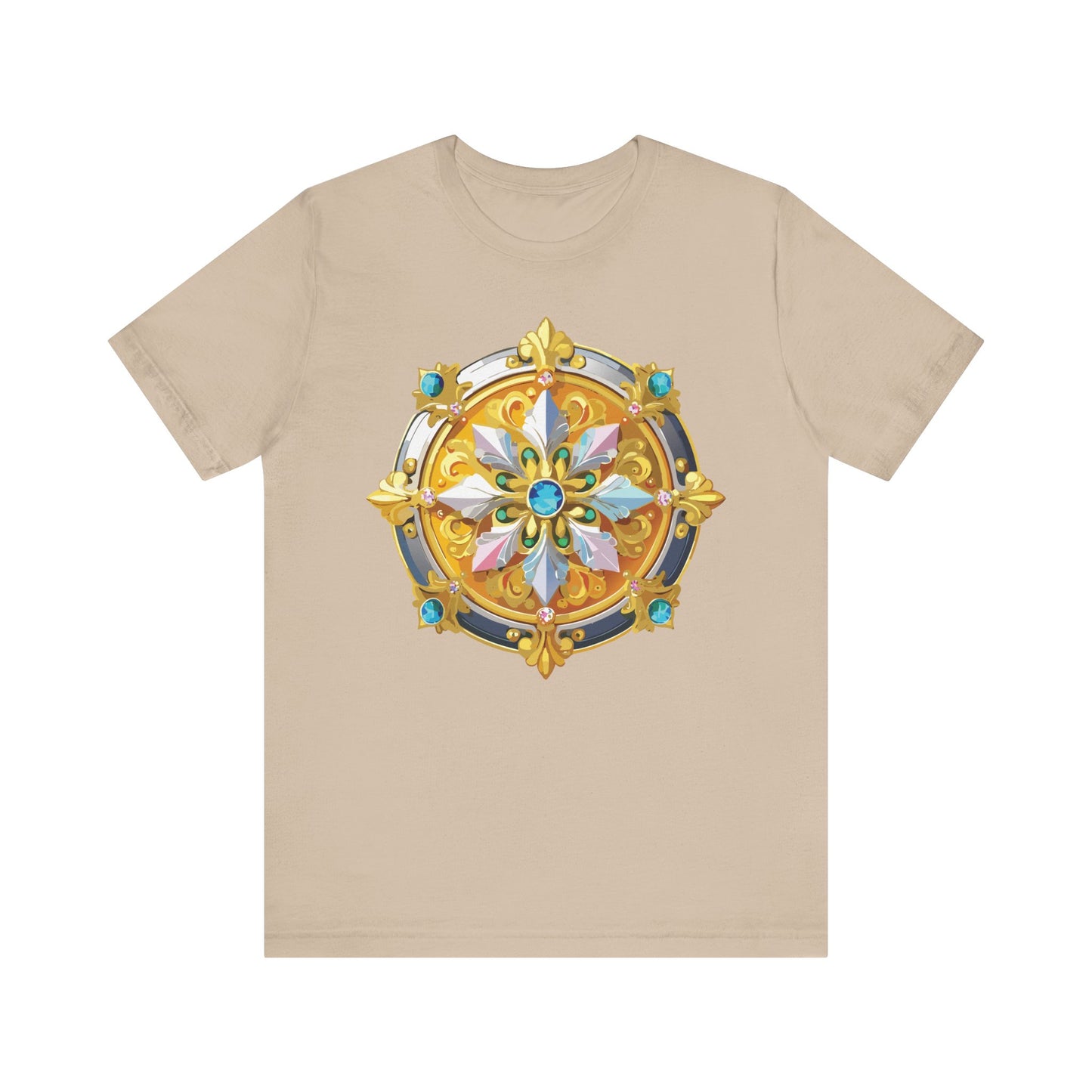 Medallion Shirt, Shirt with Medallion, Tee Shirt with Medal