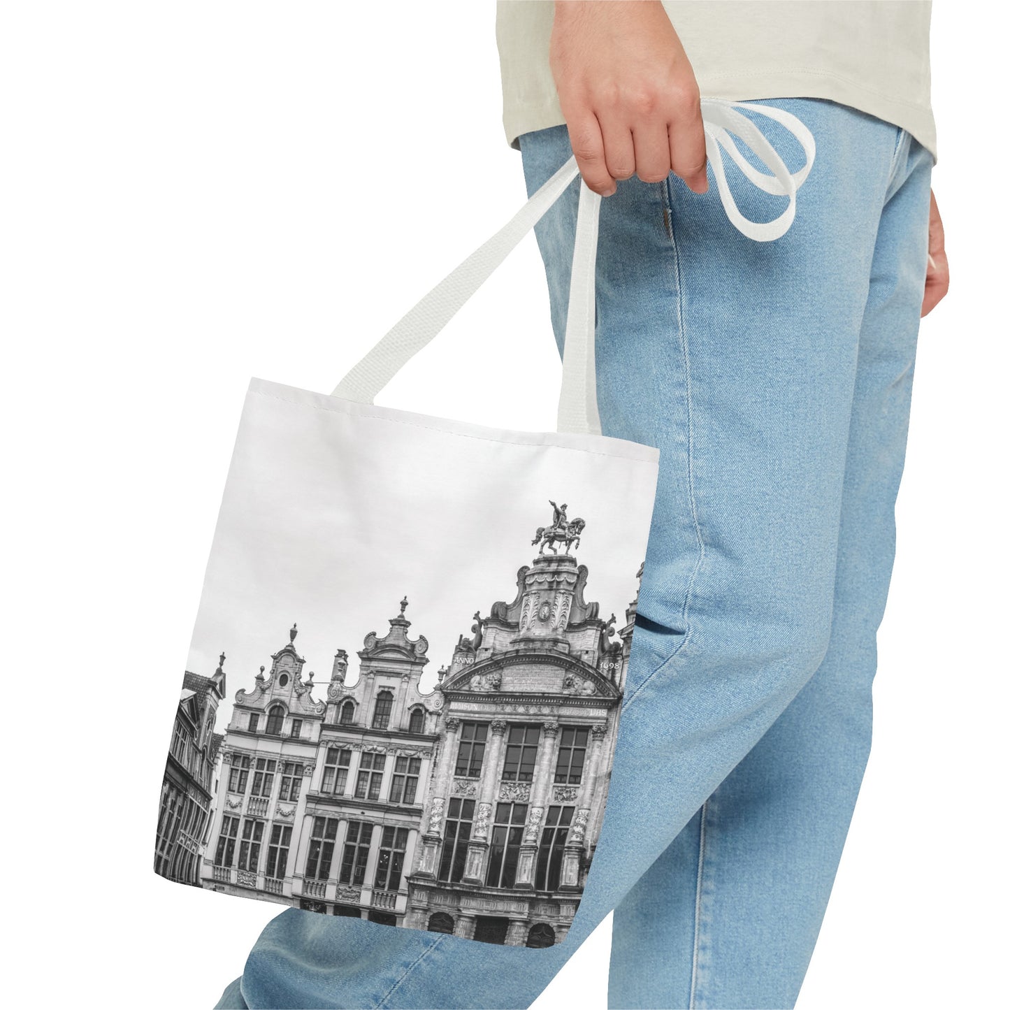 Canvas Bag with City Prints