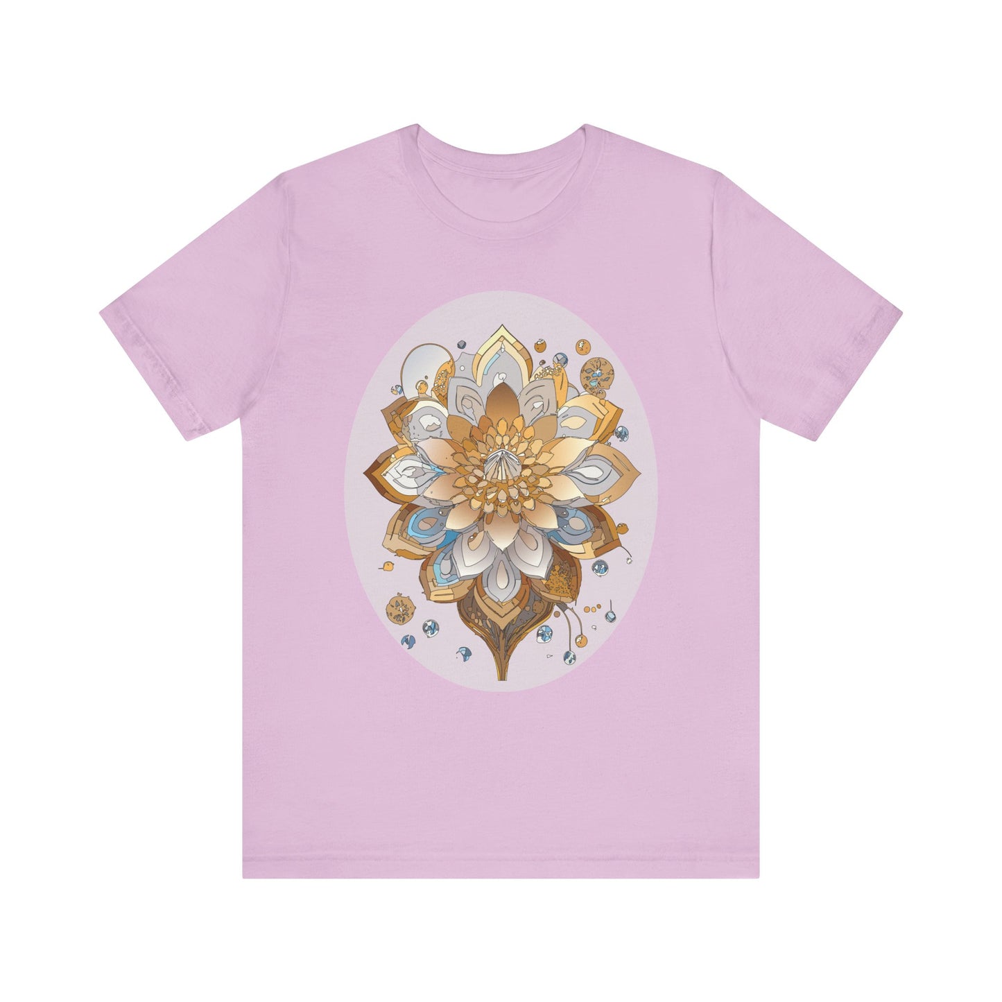 Floral Shirt, Flower Shirt, Tee Shirt with Antique Flower