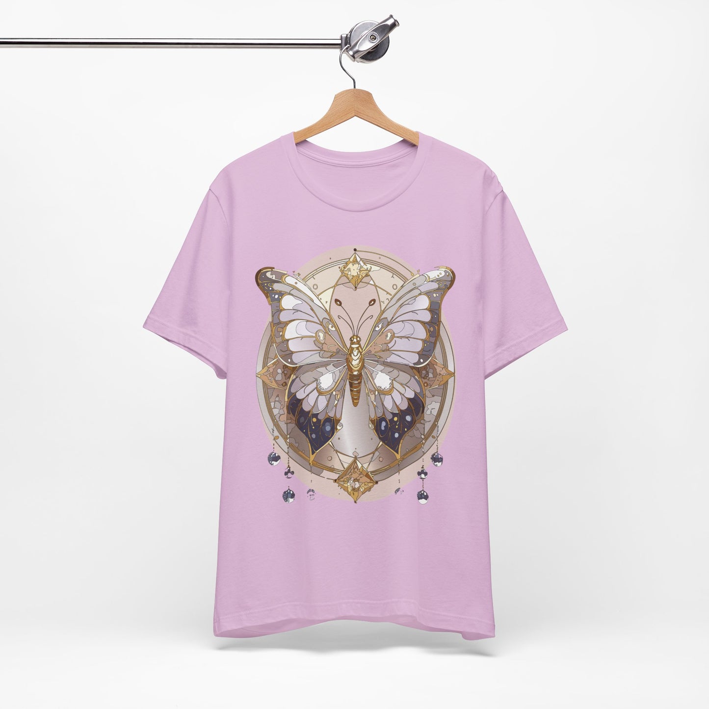 Butterfly Shirt, Shirt with Butterfly, Tee Shirt with Antique Butterfly