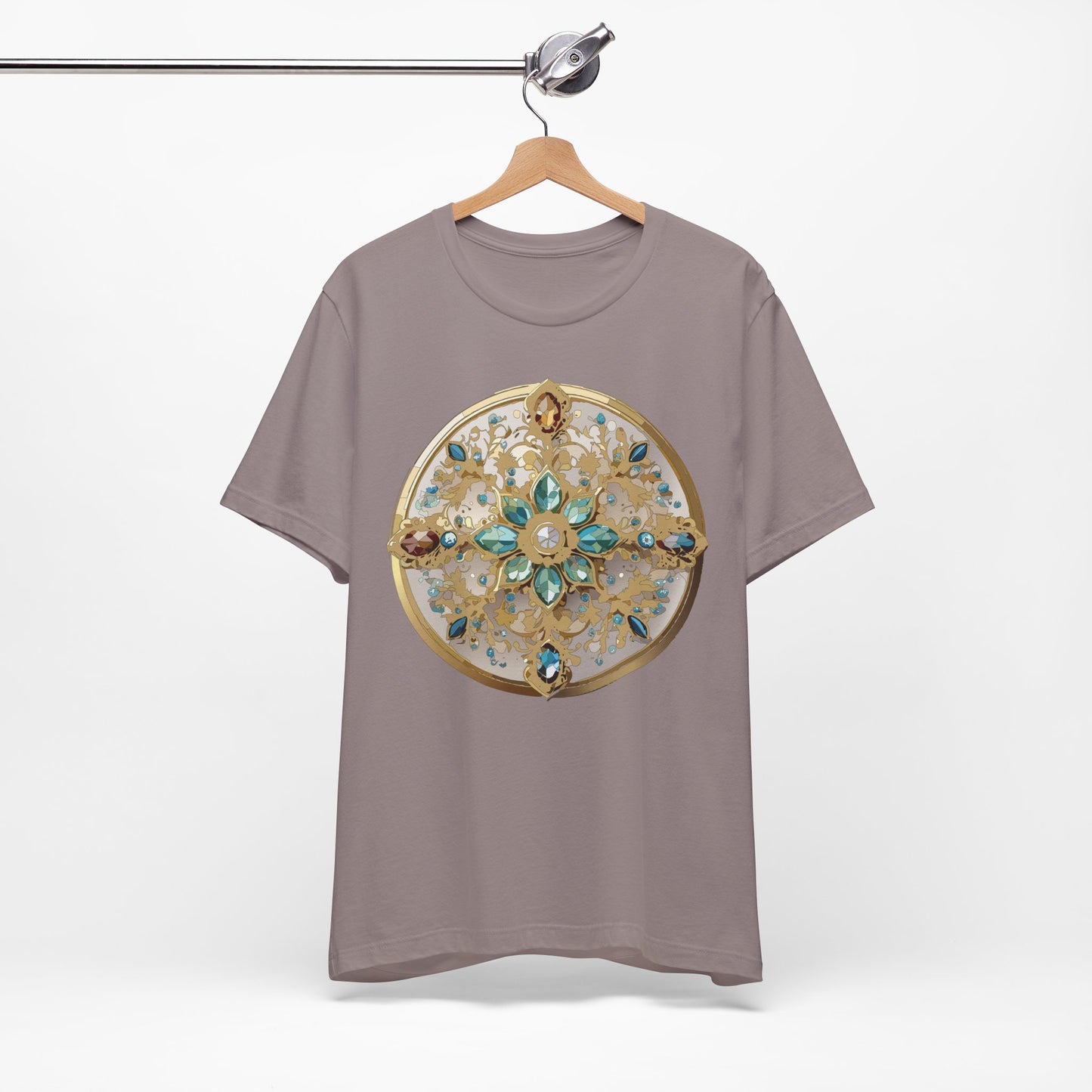Medallion Shirt, Shirt with Medallion, Tee Shirt with Medal