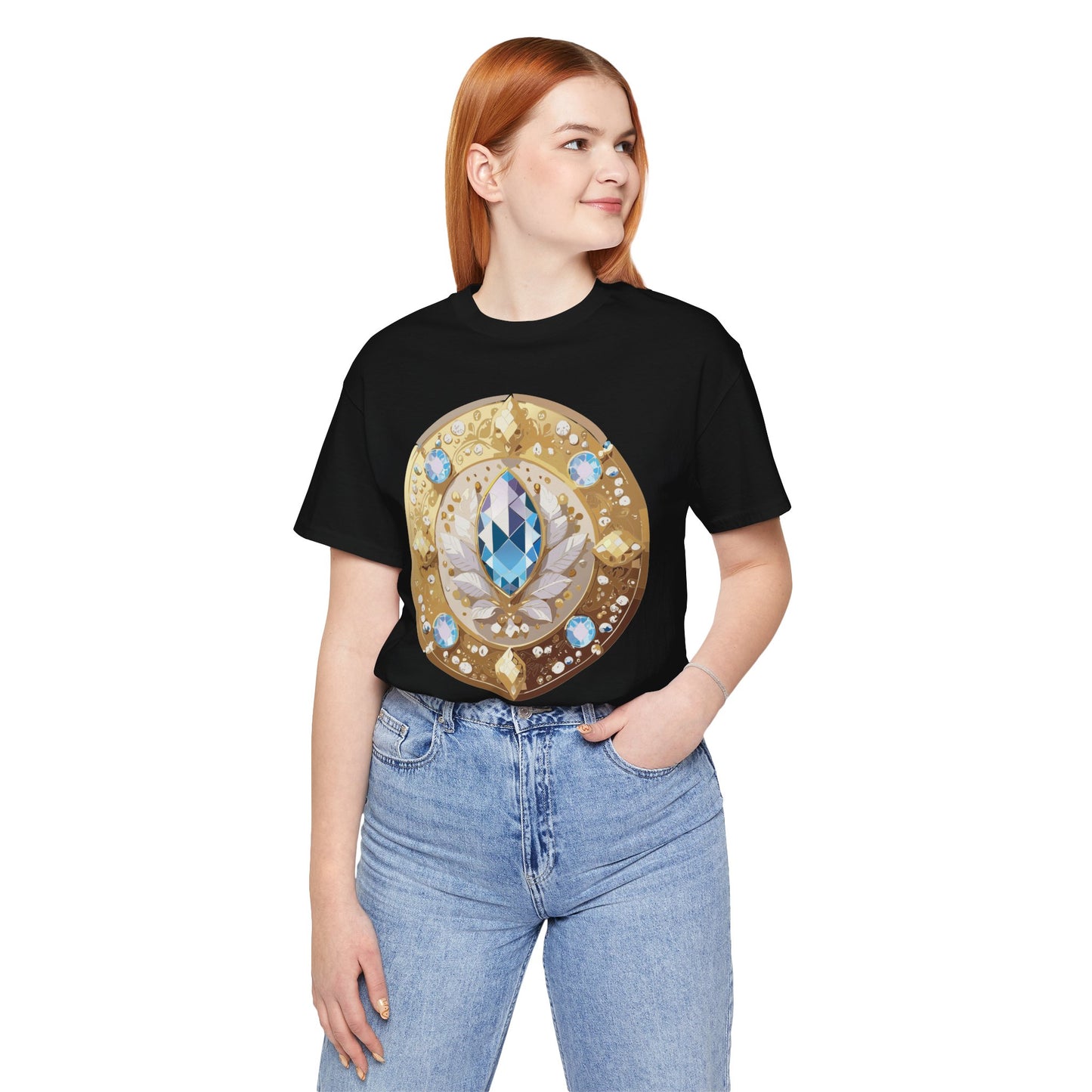 Medallion Shirt, Shirt with Medallion, Tee Shirt with Medal