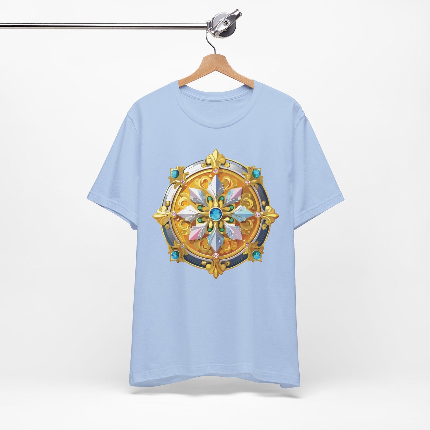 Medallion Shirt, Shirt with Medallion, Tee Shirt with Medal