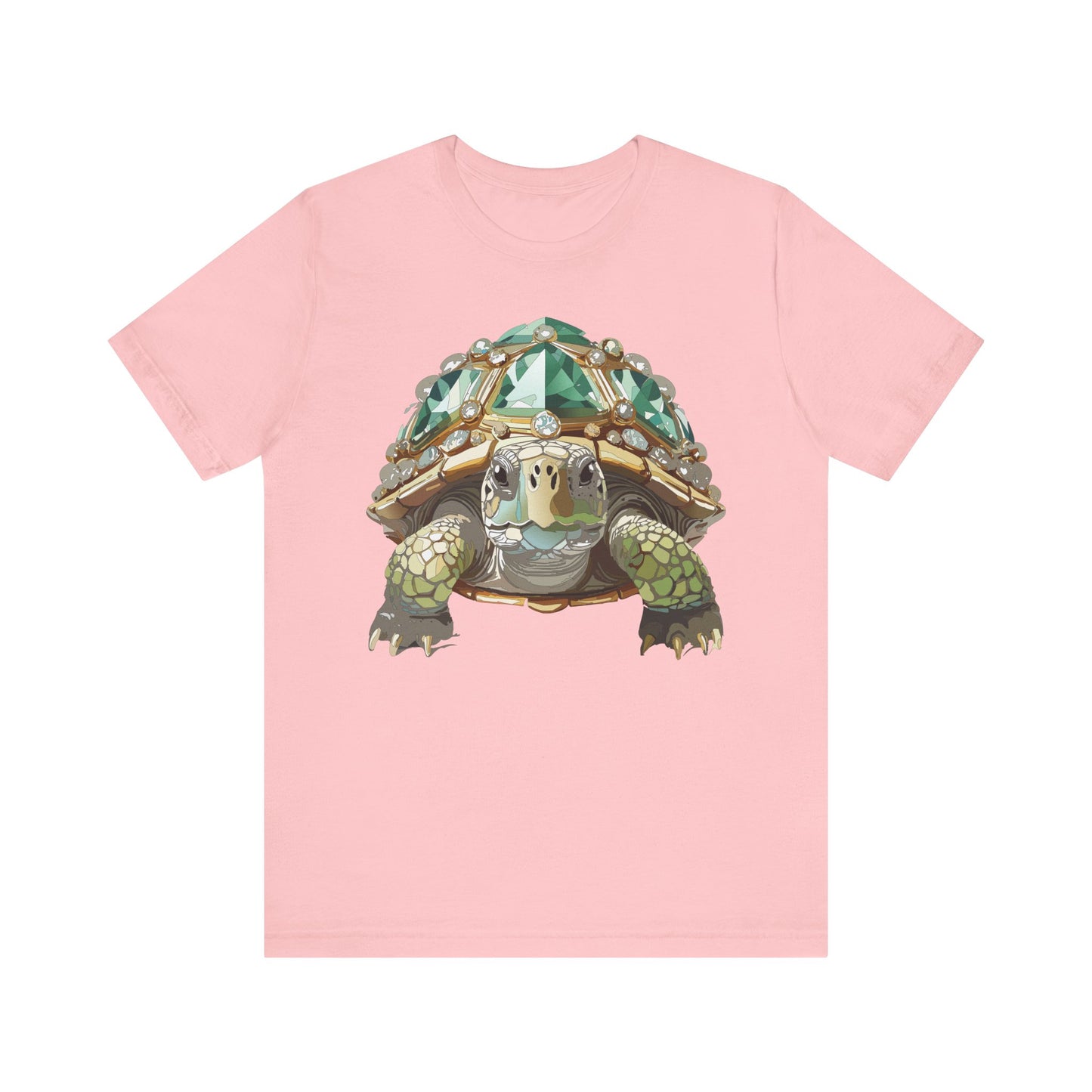 Animal Shirt, Shirt with Animal, Tee Shirt with Gold Animal Medal, Shirt with Antique Animal Medallion