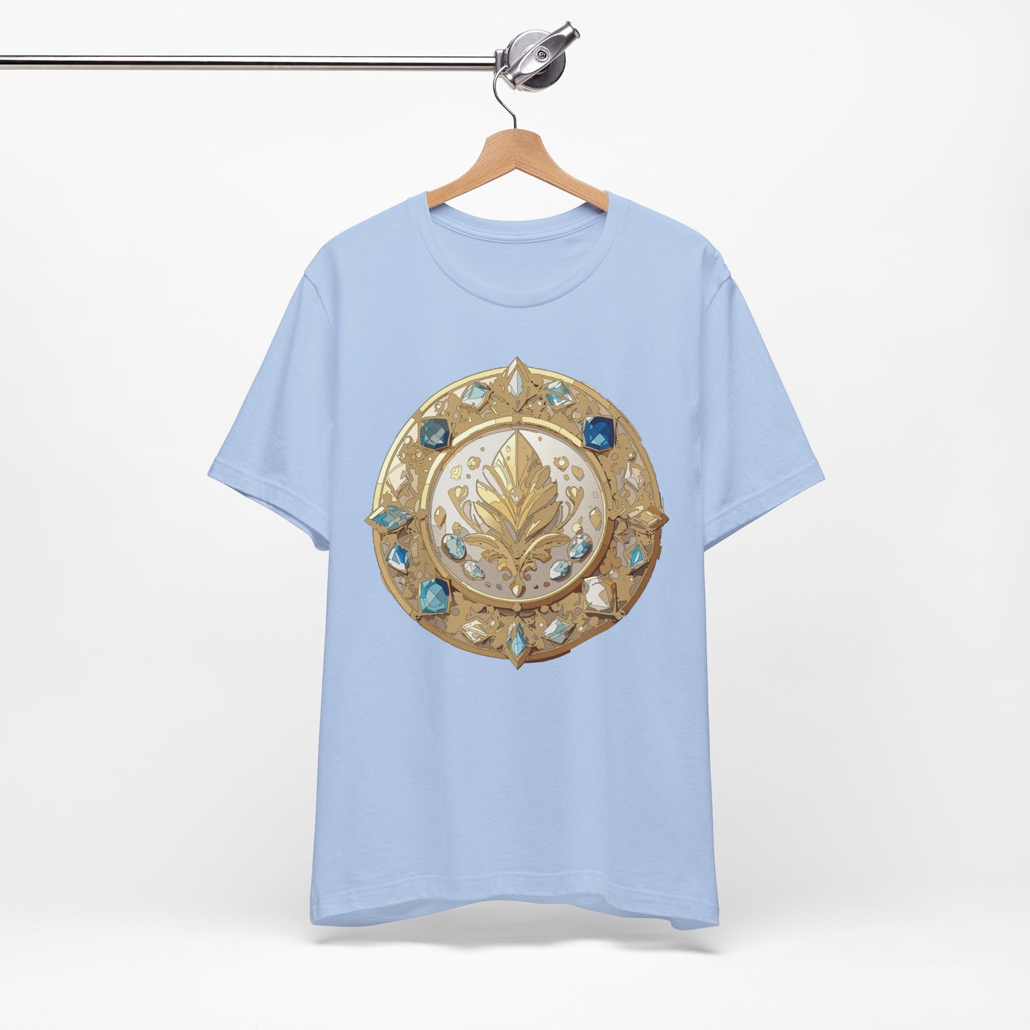 Medallion Shirt, Shirt with Medallion, Tee Shirt with Medal