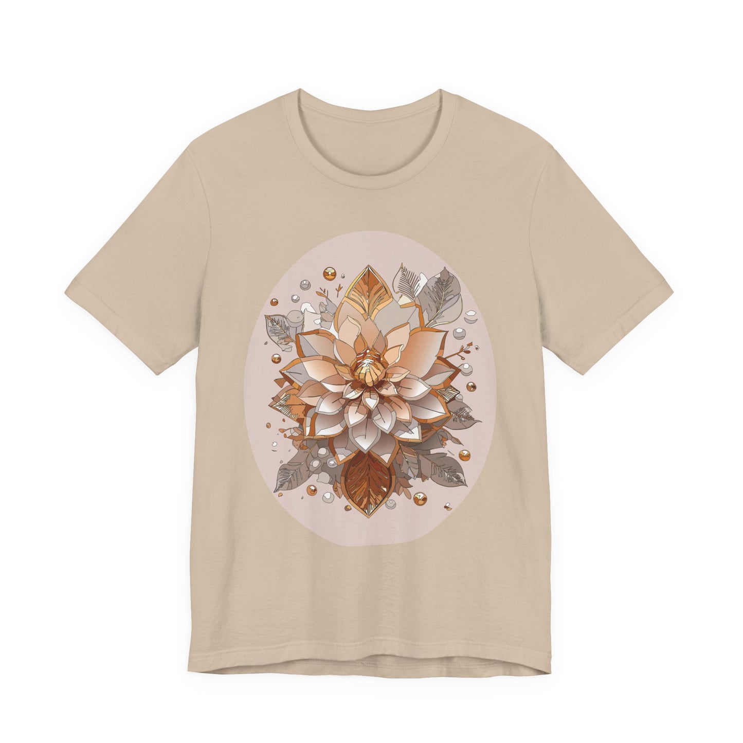 Floral Shirt, Flower Shirt, Tee Shirt with Antique Flower
