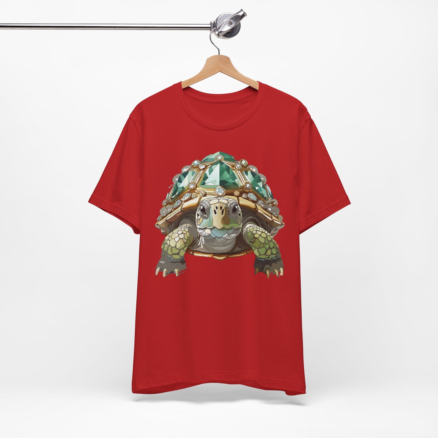 Animal Shirt, Shirt with Animal, Tee Shirt with Gold Animal Medal, Shirt with Antique Animal Medallion
