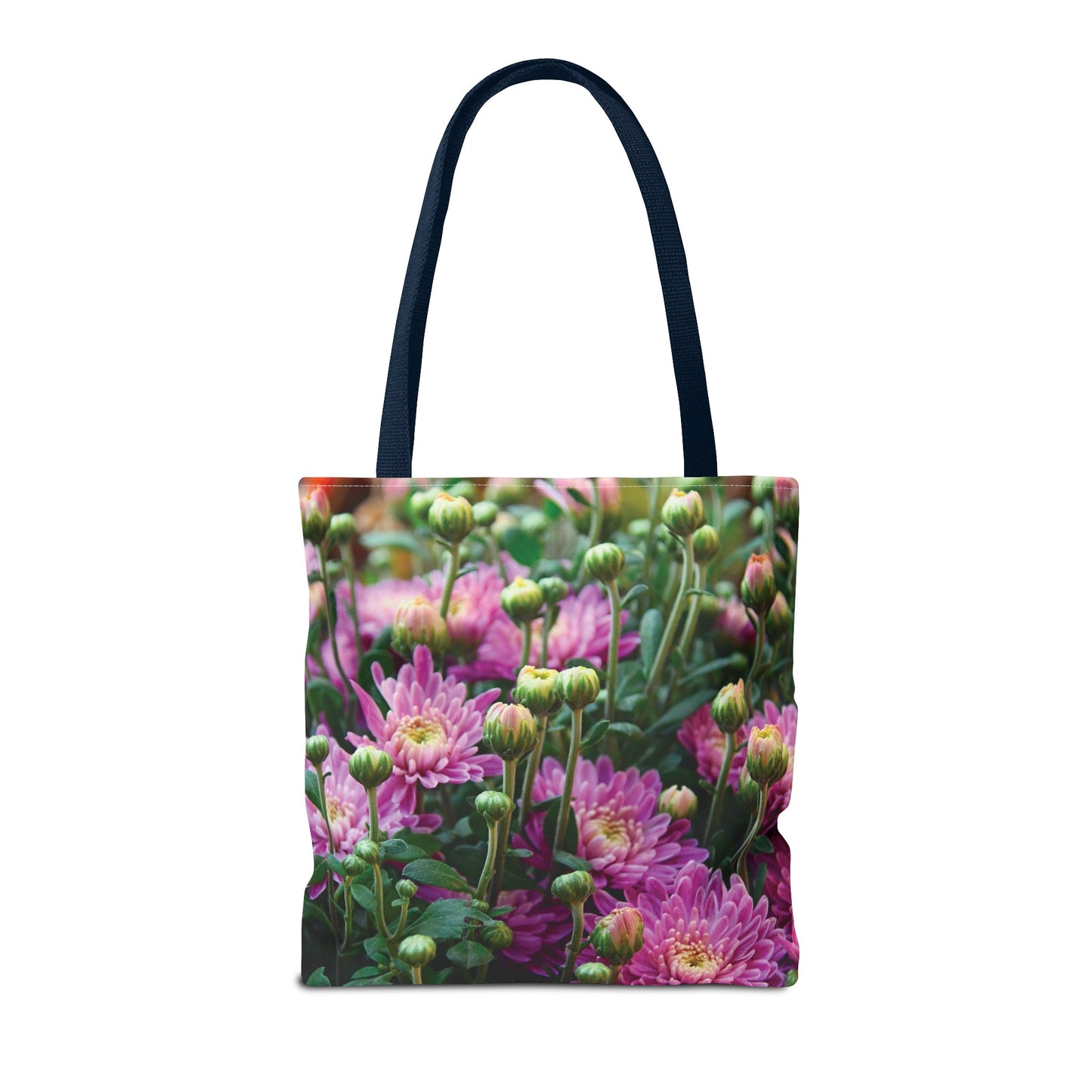 Canvas Bag with Floral Prints