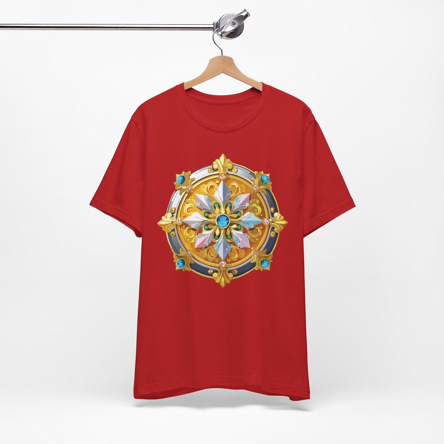 Medallion Shirt, Shirt with Medallion, Tee Shirt with Medal