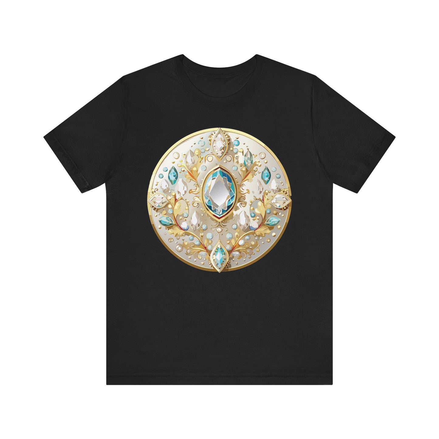 Medallion Shirt, Shirt with Medallion, Tee Shirt with Medal