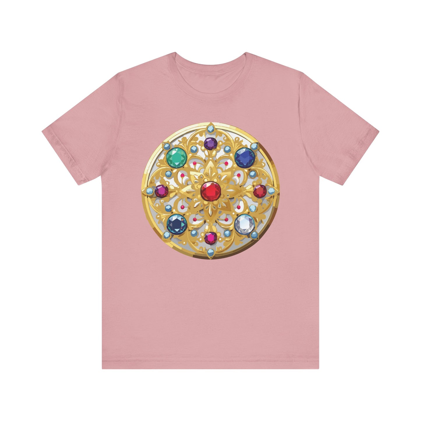 Medallion Shirt, Shirt with Medallion, Tee Shirt with Medal