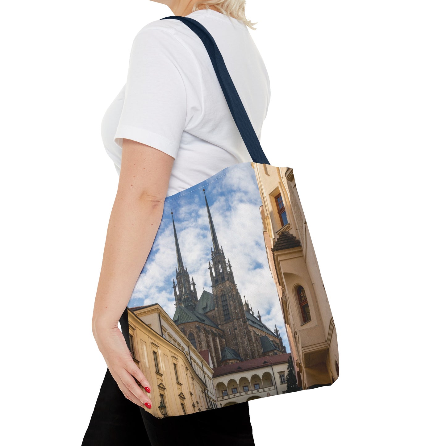 Canvas Bag with City Prints