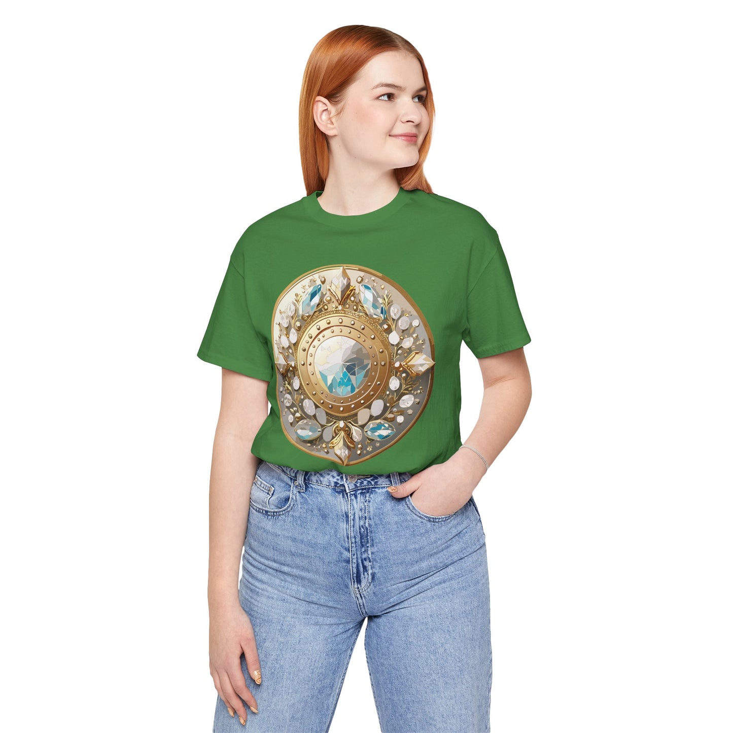 Medallion Shirt, Shirt with Medallion, Tee Shirt with Medal