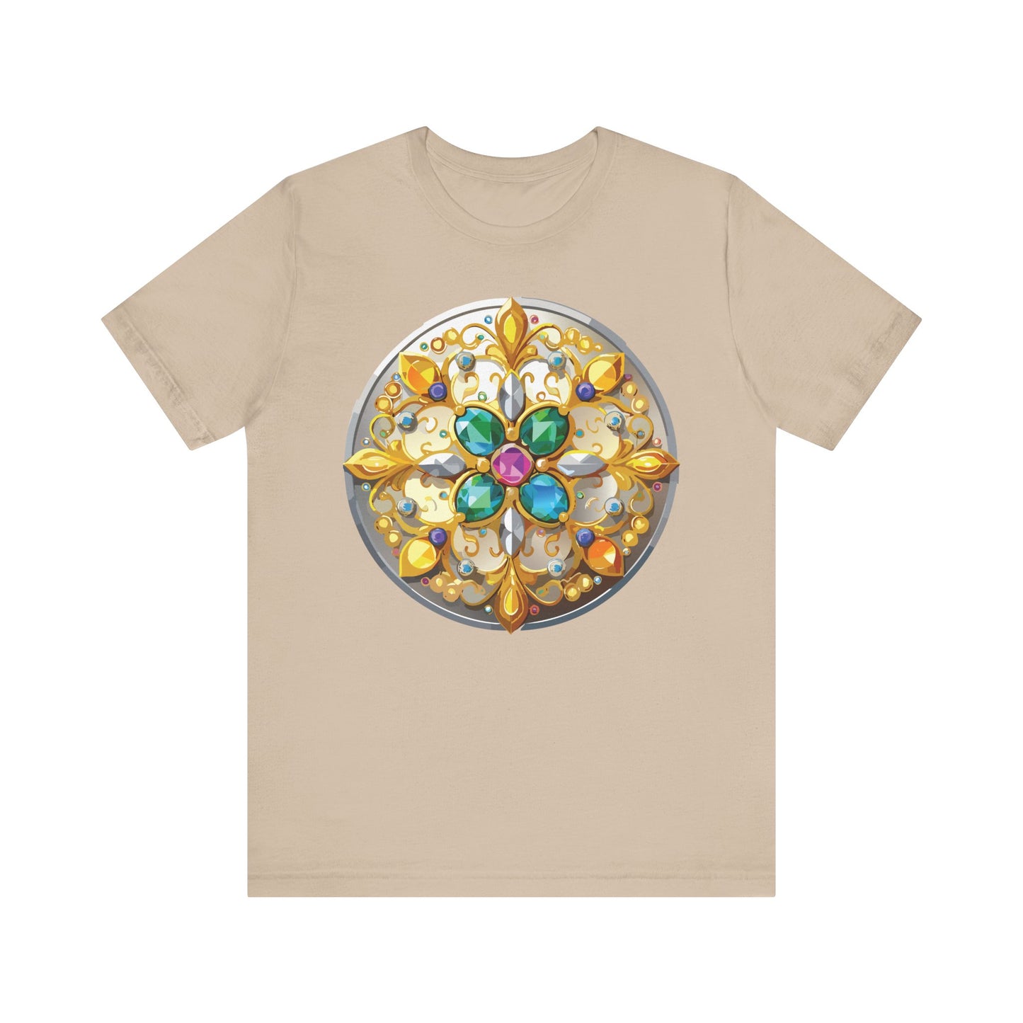 Medallion Shirt, Shirt with Medallion, Tee Shirt with Medal