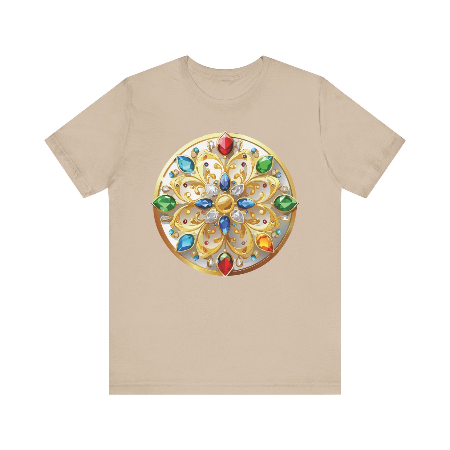 Medallion Shirt, Shirt with Medallion, Tee Shirt with Medal