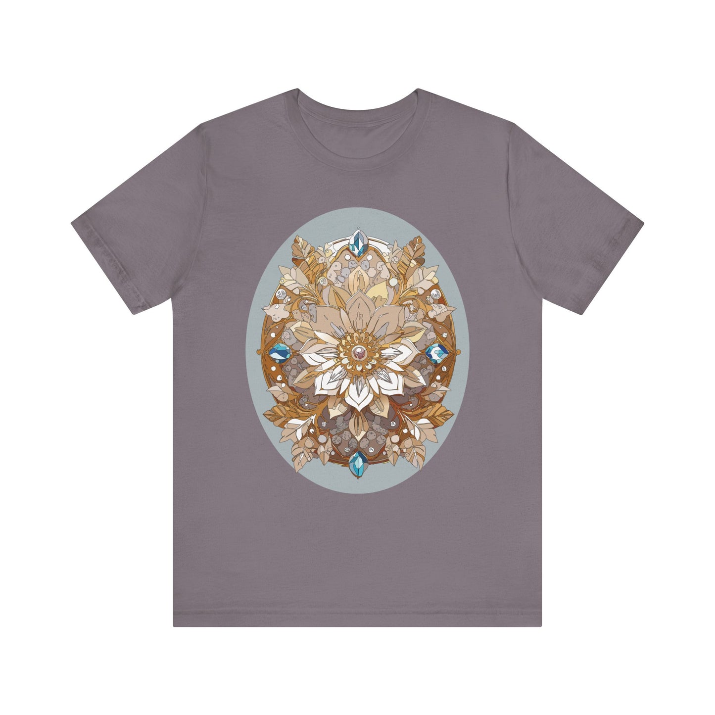 Floral Shirt, Flower Shirt, Tee Shirt with Antique Flower
