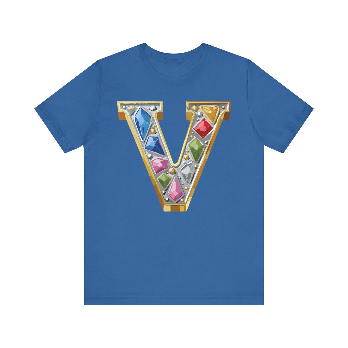 Letter Shirt, Shirt with Letters, Tee Shirt with Gold Letter, Shirt with Antique Letters