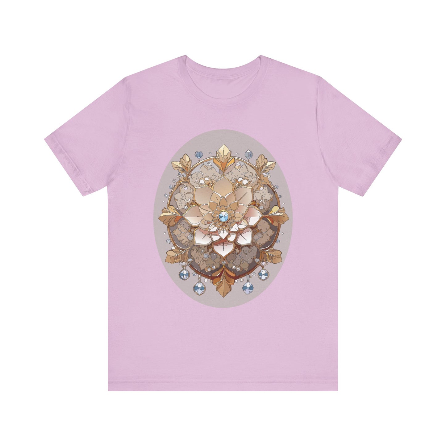 Floral Shirt, Flower Shirt, Tee Shirt with Antique Flower