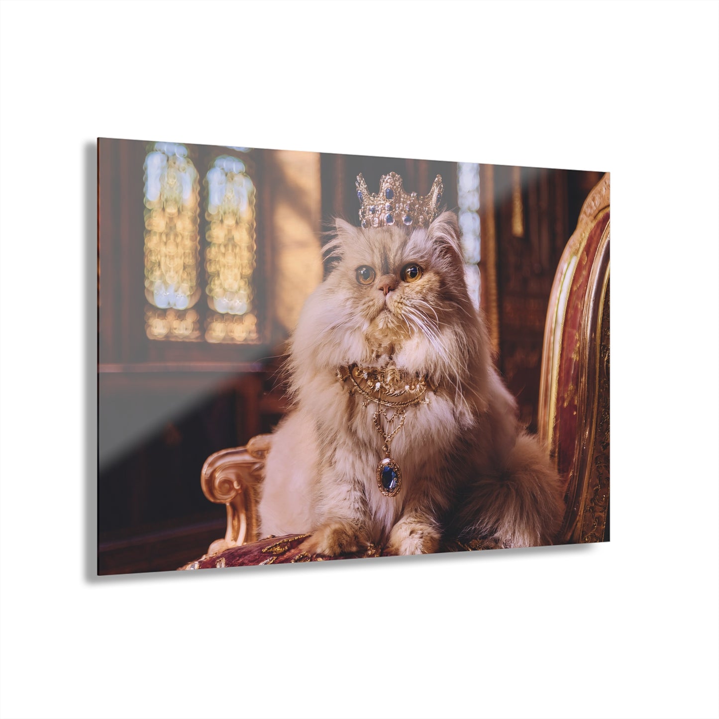 Crown Cat Wall Decor, Wall Art Decor with Animals 1
