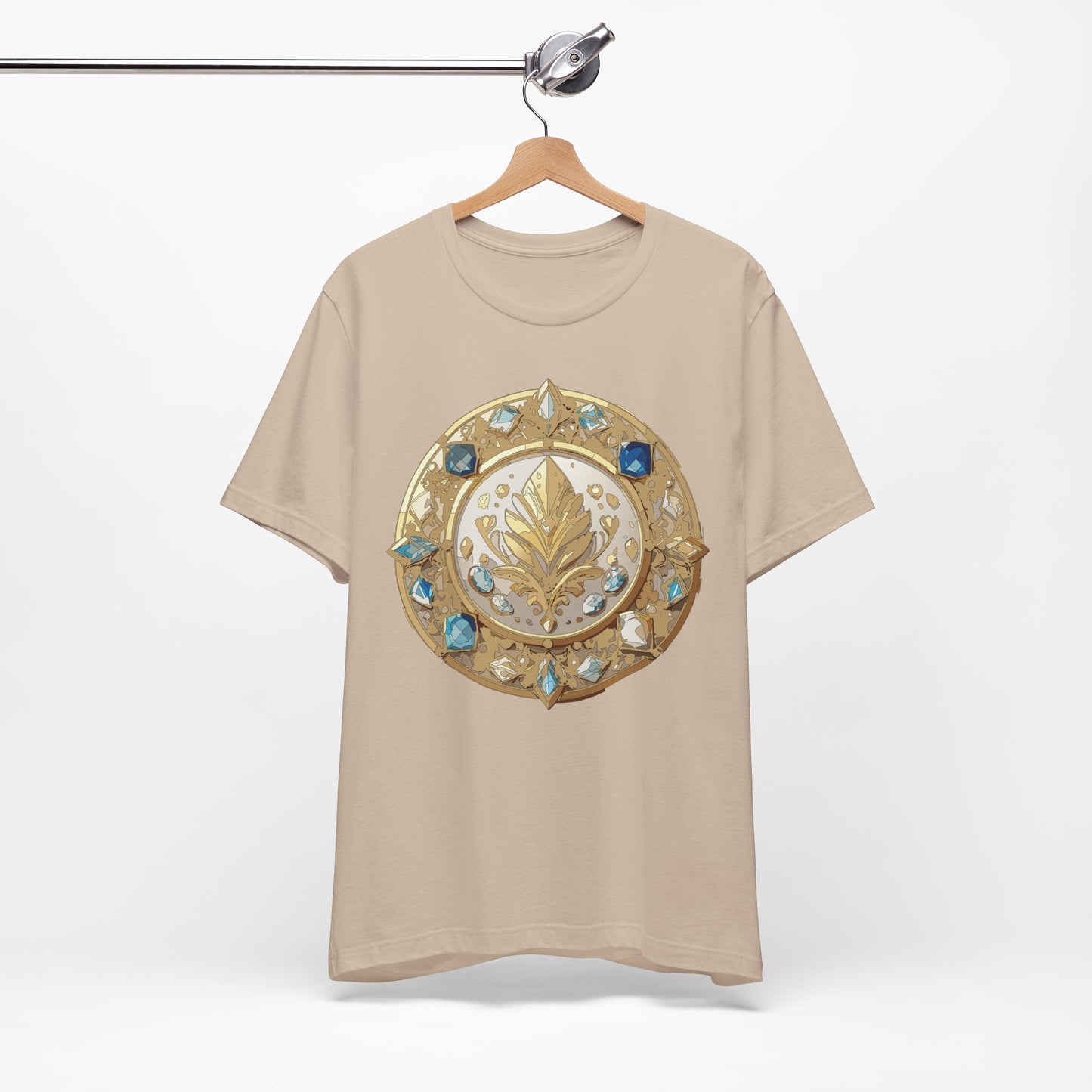 Medallion Shirt, Shirt with Medallion, Tee Shirt with Medal