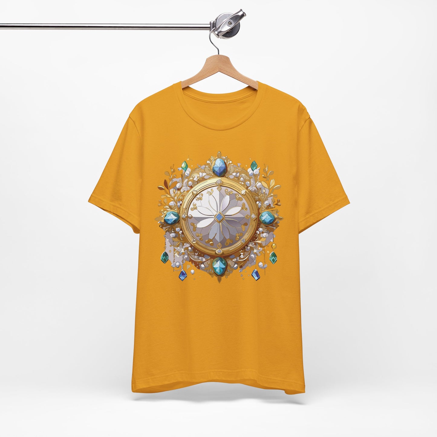 Medallion Shirt, Shirt with Medallion, Tee Shirt with Medal