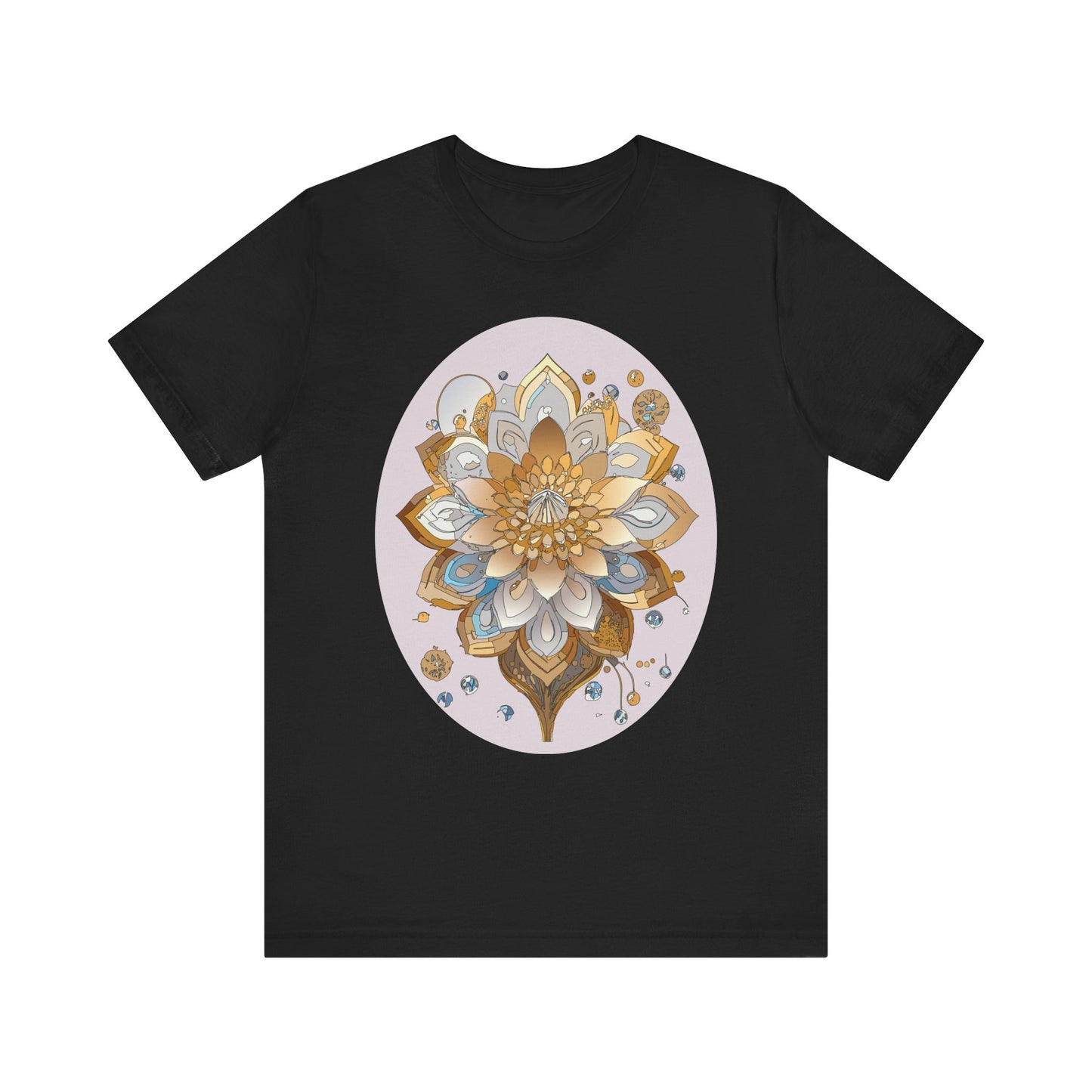 Floral Shirt, Flower Shirt, Tee Shirt with Antique Flower