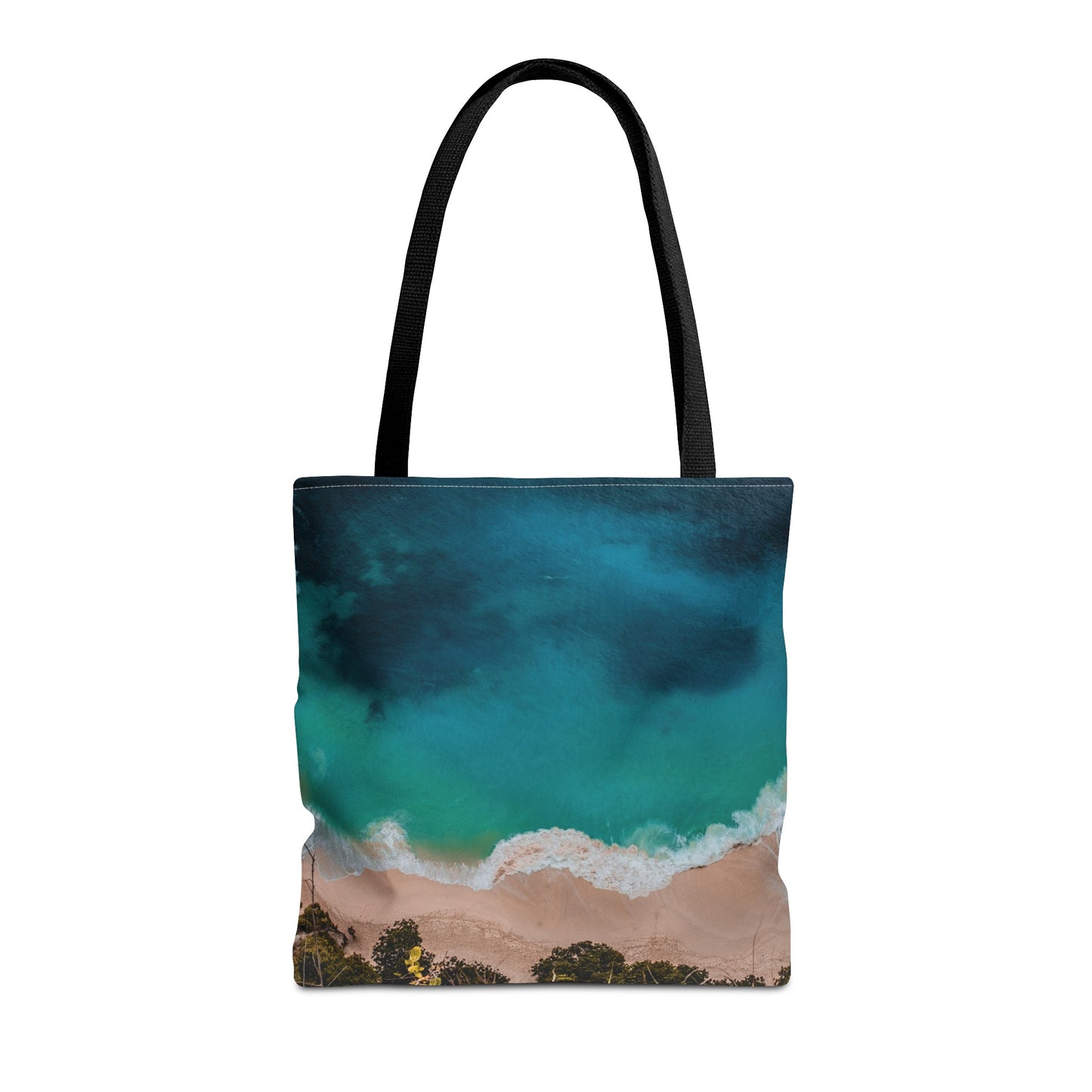 Canvas Bag with Beach Prints