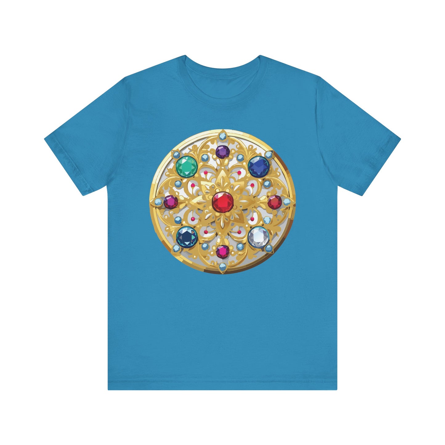 Medallion Shirt, Shirt with Medallion, Tee Shirt with Medal