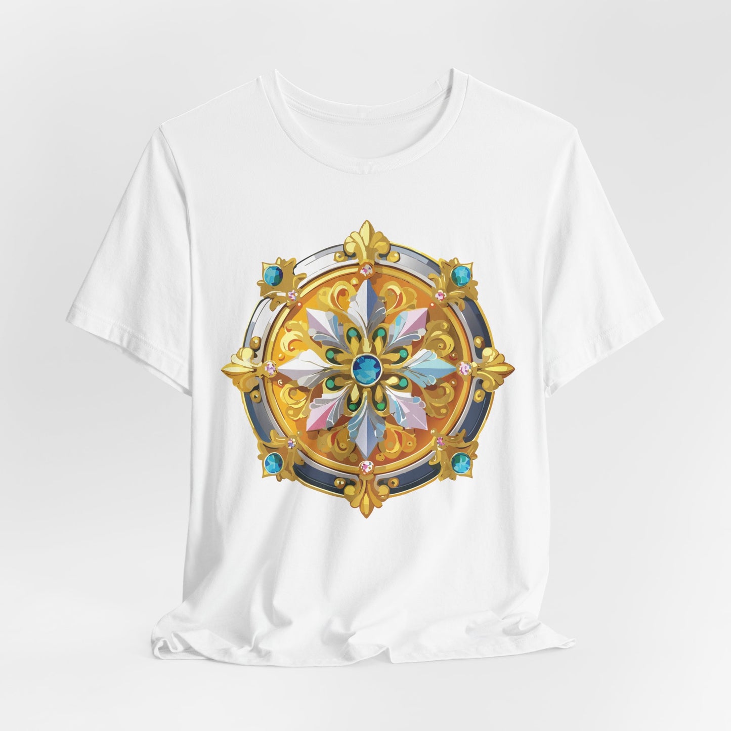 Medallion Shirt, Shirt with Medallion, Tee Shirt with Medal