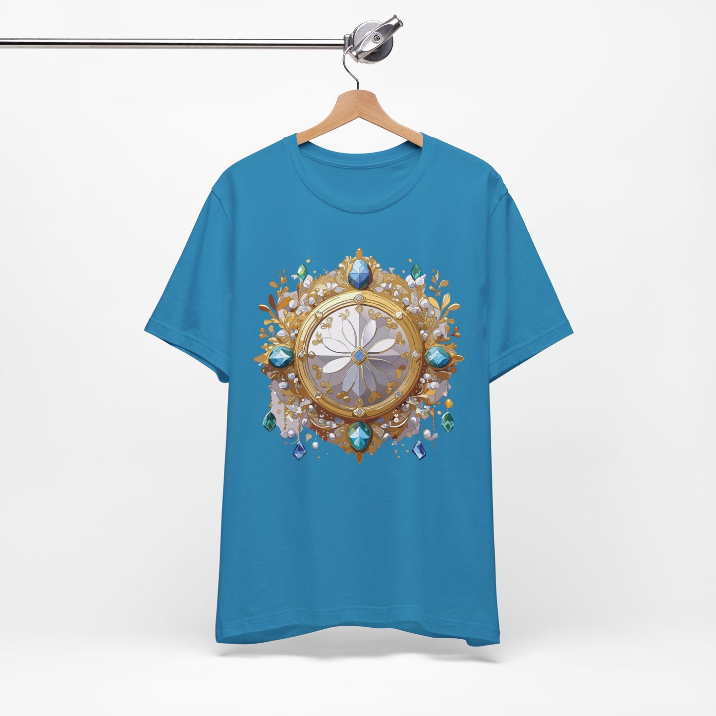Medallion Shirt, Shirt with Medallion, Tee Shirt with Medal