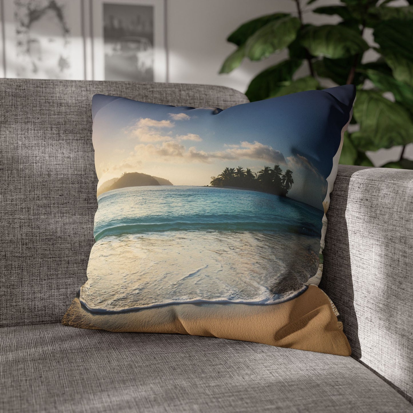 Beach Pillow Case