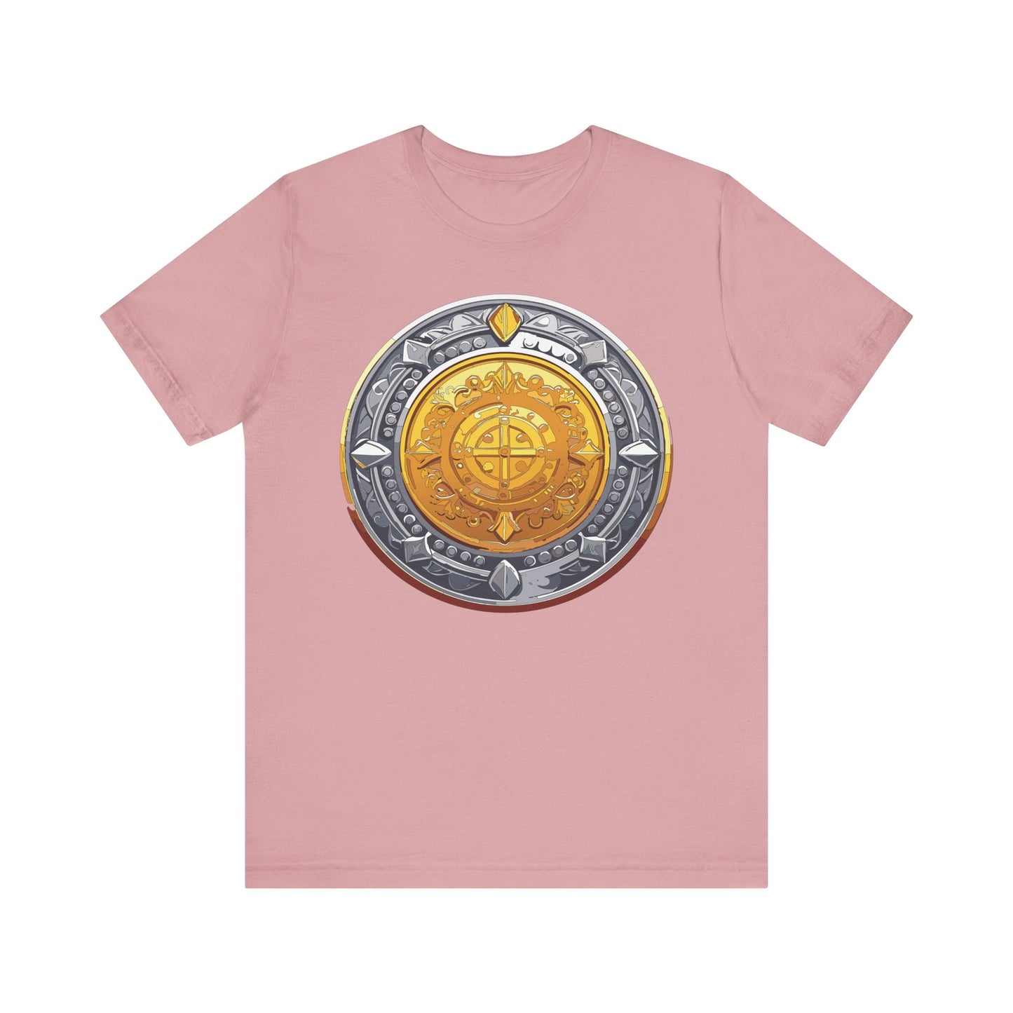 Coin Shirt, Shirt with Coin, Tee Shirt with Gold Coin, Shirt with Antique Coin