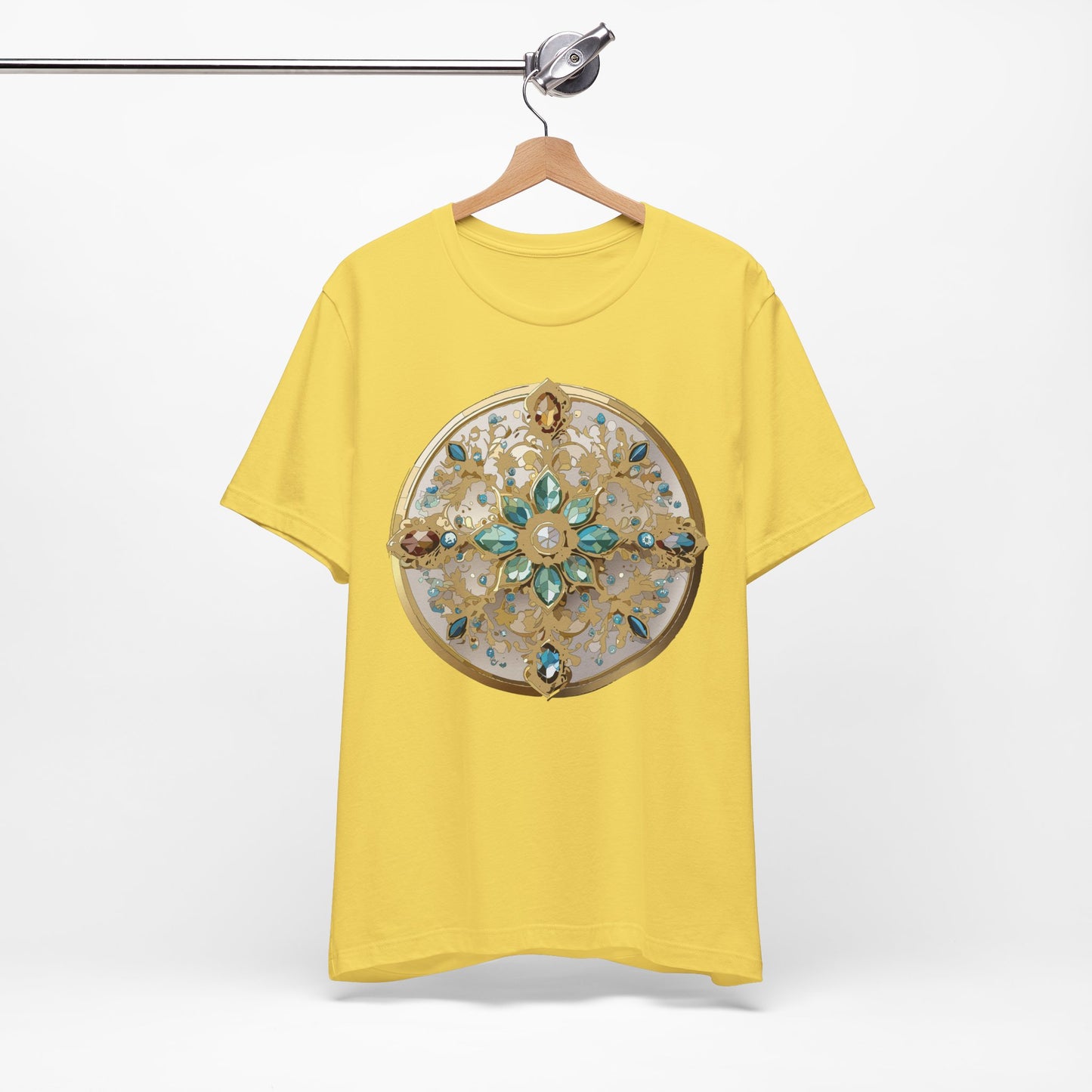 Medallion Shirt, Shirt with Medallion, Tee Shirt with Medal