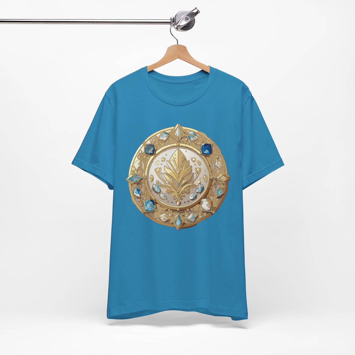 Medallion Shirt, Shirt with Medallion, Tee Shirt with Medal