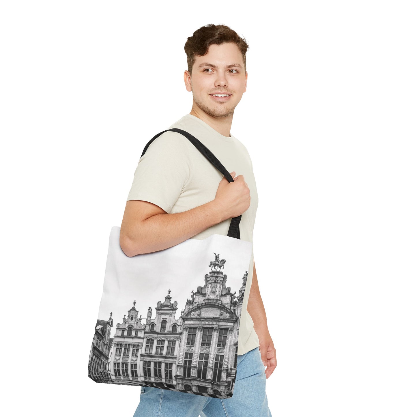 Canvas Bag with City Prints