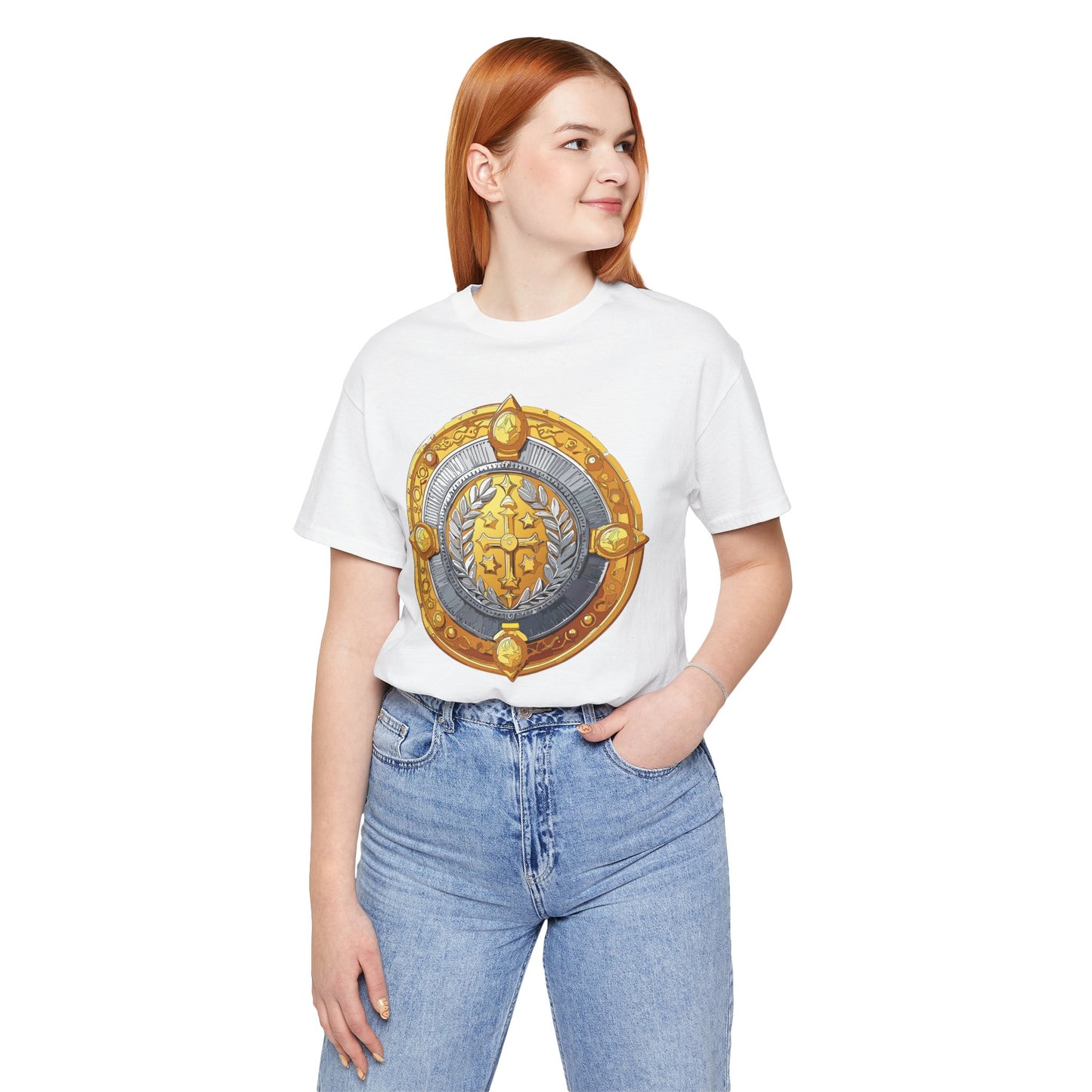Coin Shirt, Shirt with Coin, Tee Shirt with Gold Coin, Shirt with Antique Coin