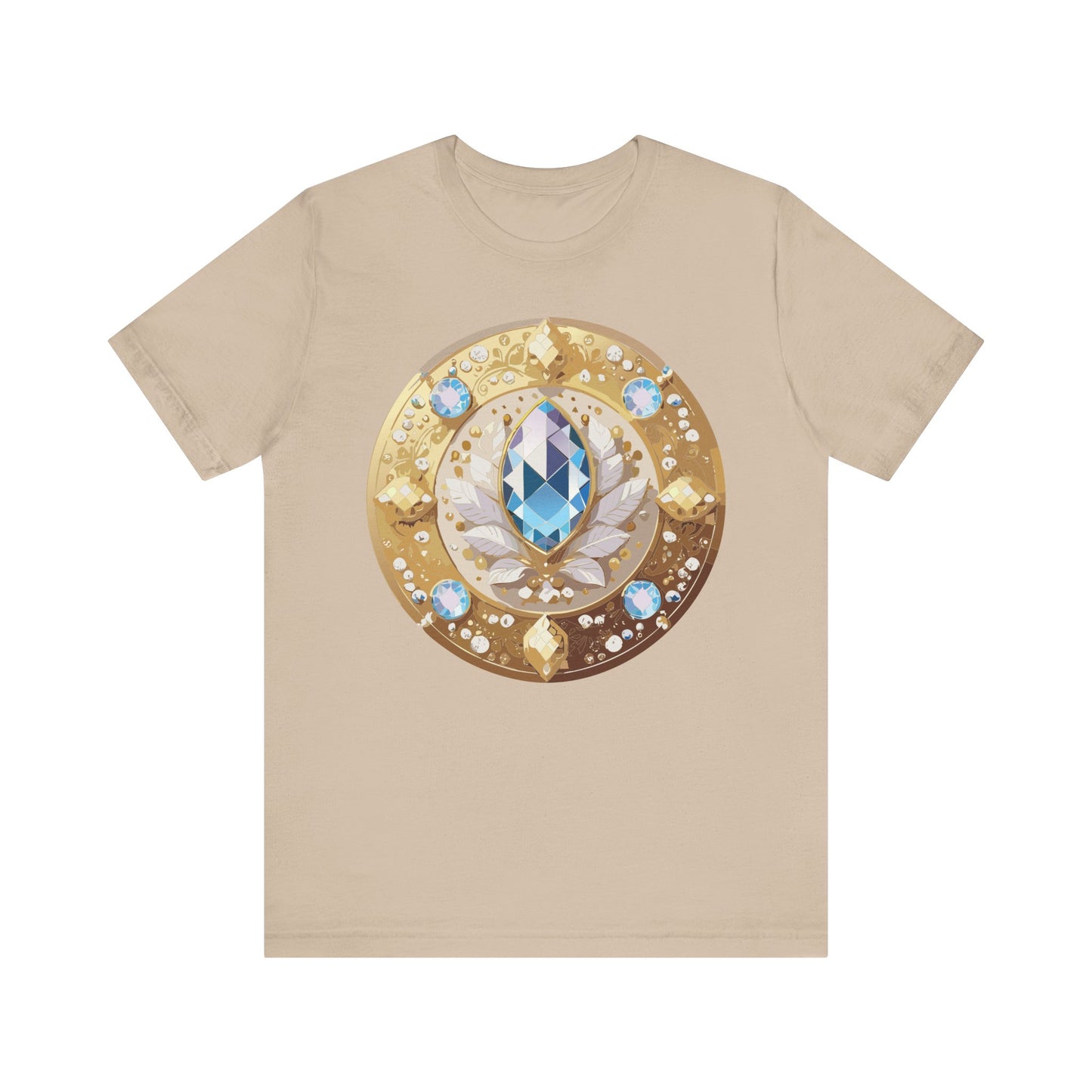 Medallion Shirt, Shirt with Medallion, Tee Shirt with Medal