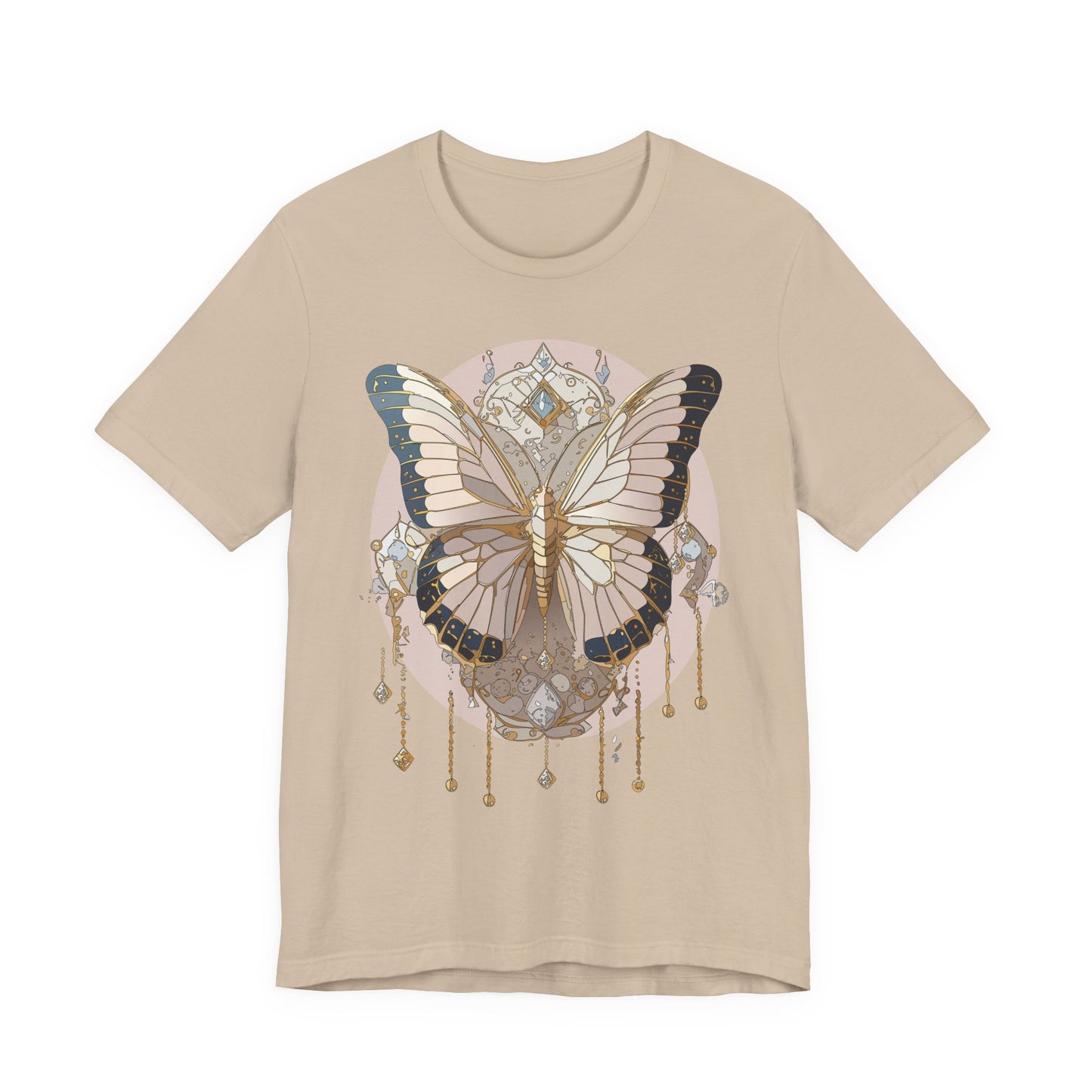 Butterfly Shirt, Shirt with Butterfly, Tee Shirt with Antique Butterfly