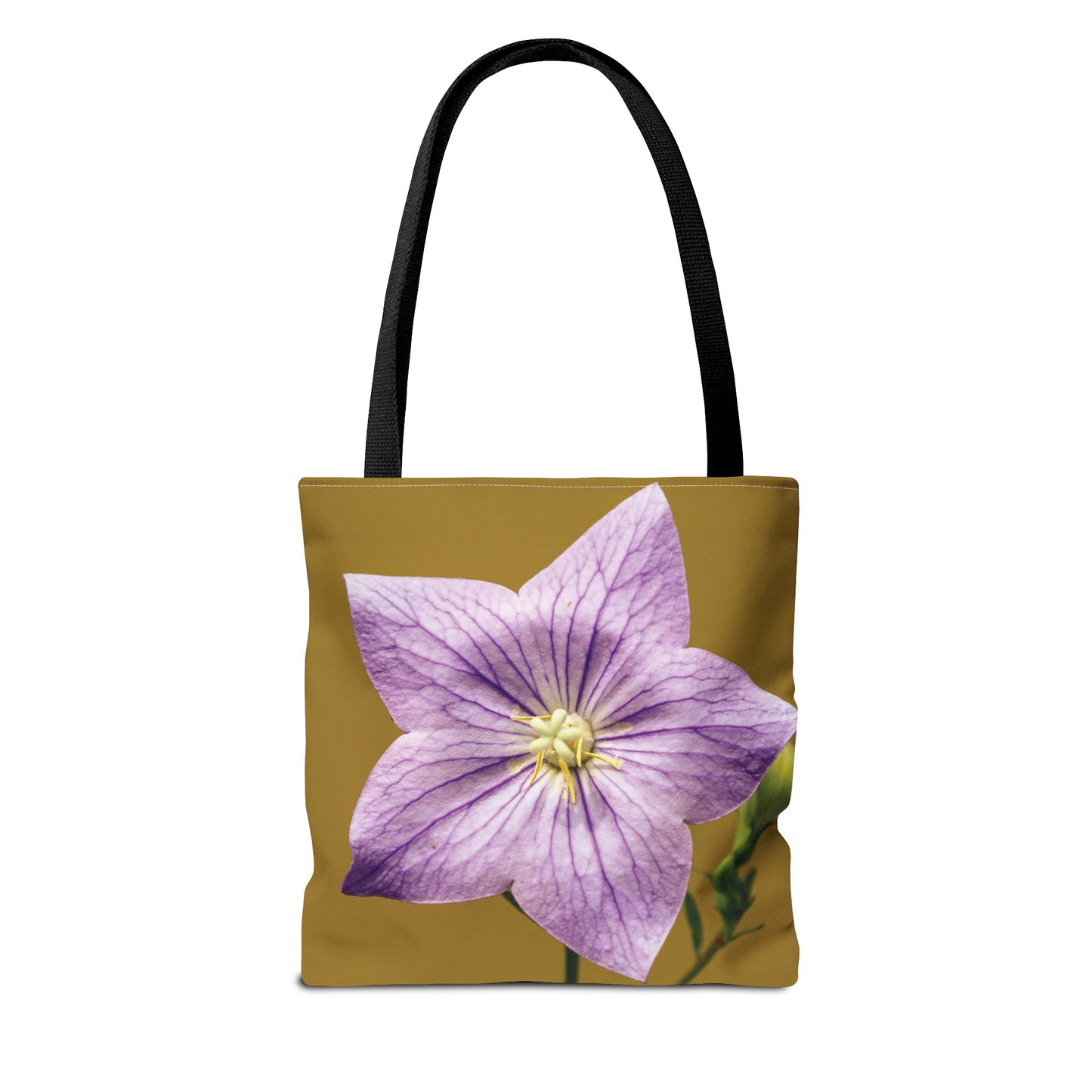 Canvas Bag with Floral Prints