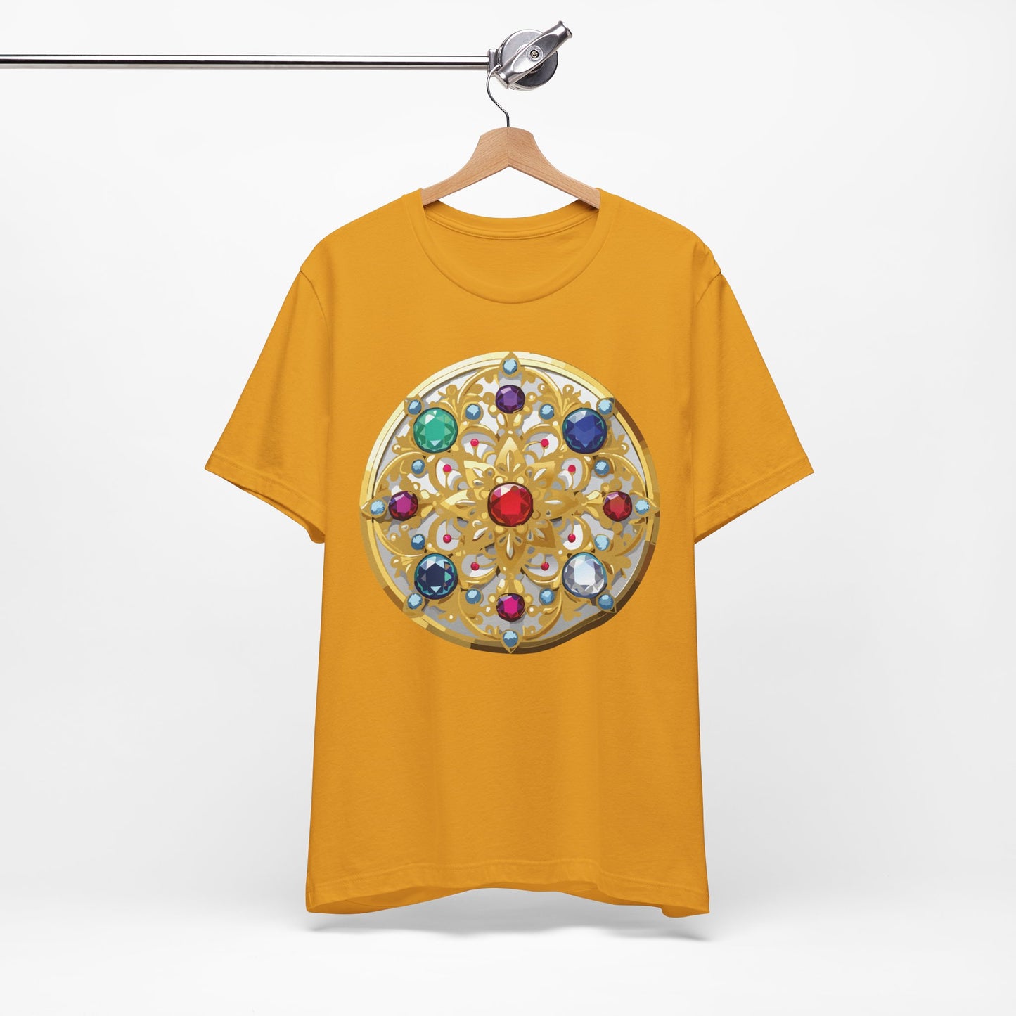 Medallion Shirt, Shirt with Medallion, Tee Shirt with Medal