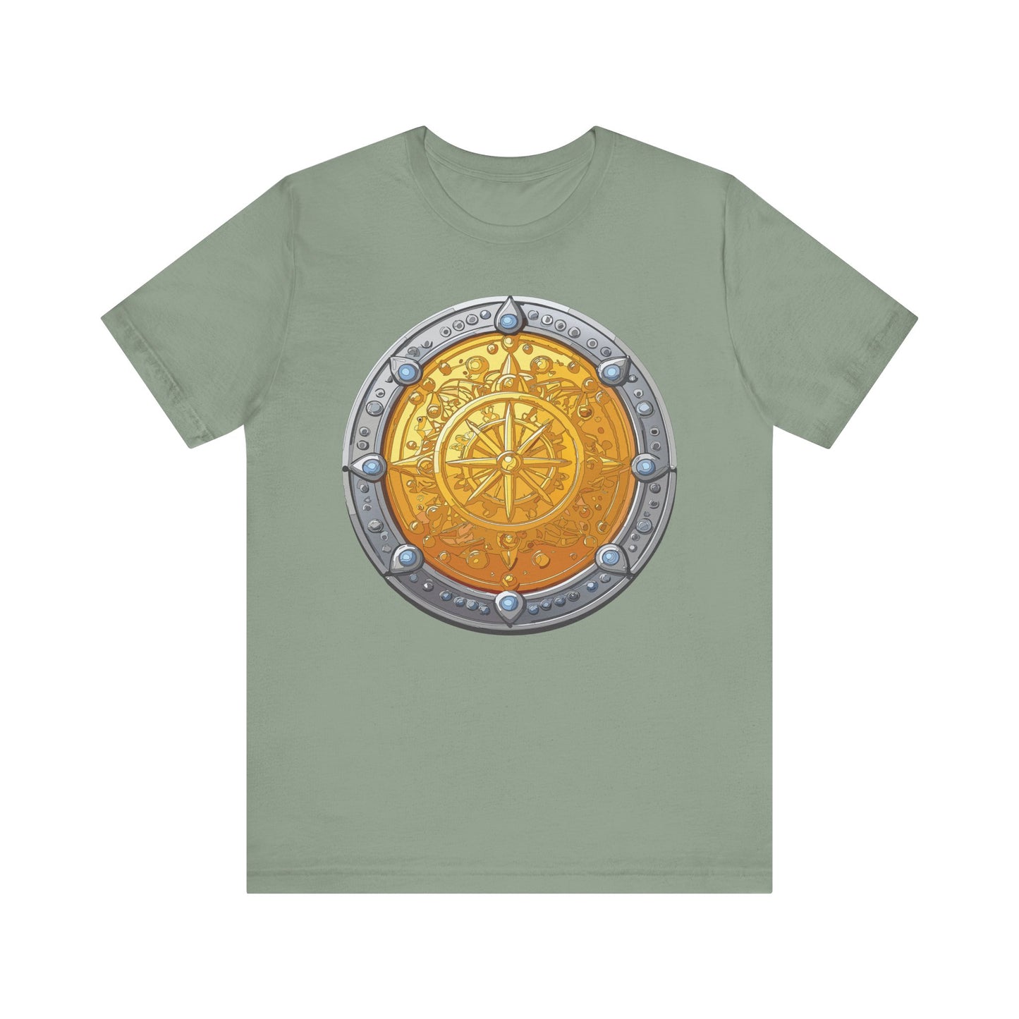 Coin Shirt, Shirt with Coin, Tee Shirt with Gold Coin, Shirt with Antique Coin