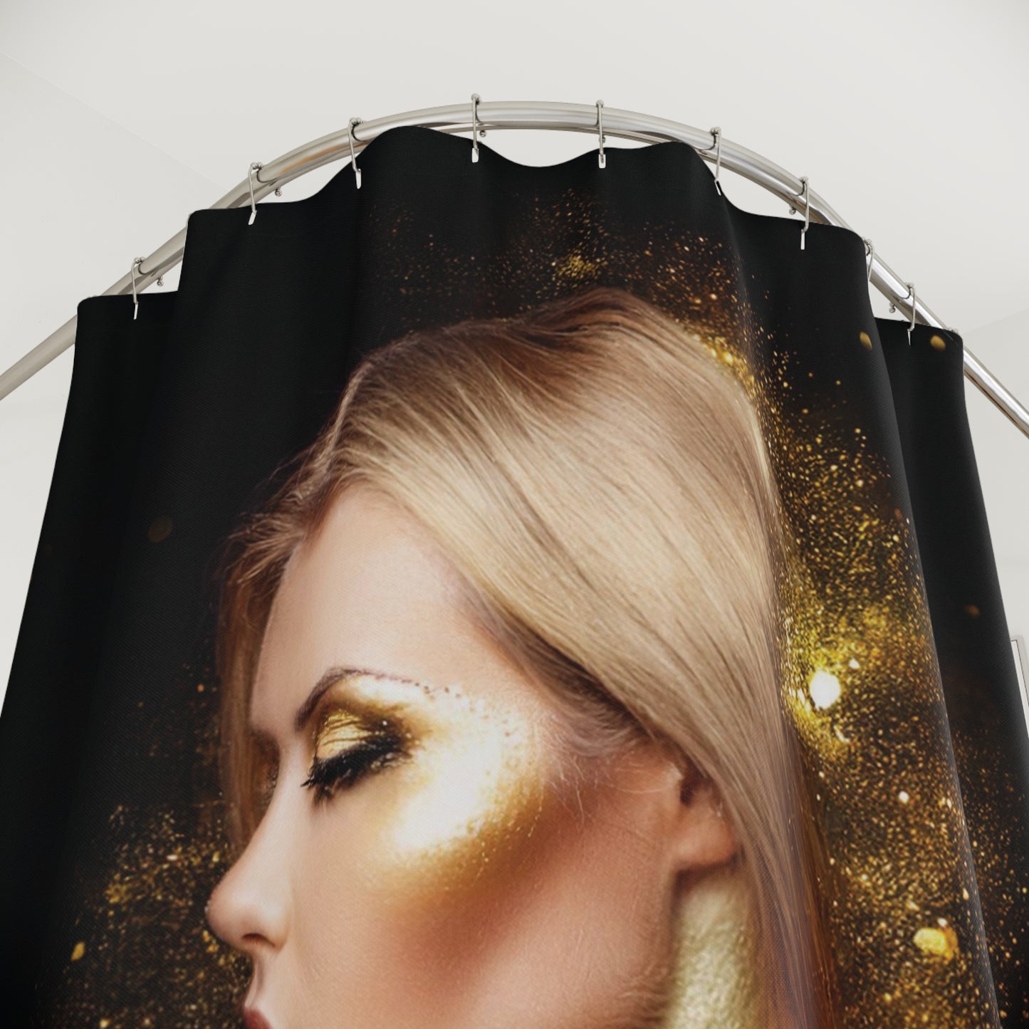 Woman Shower Curtain