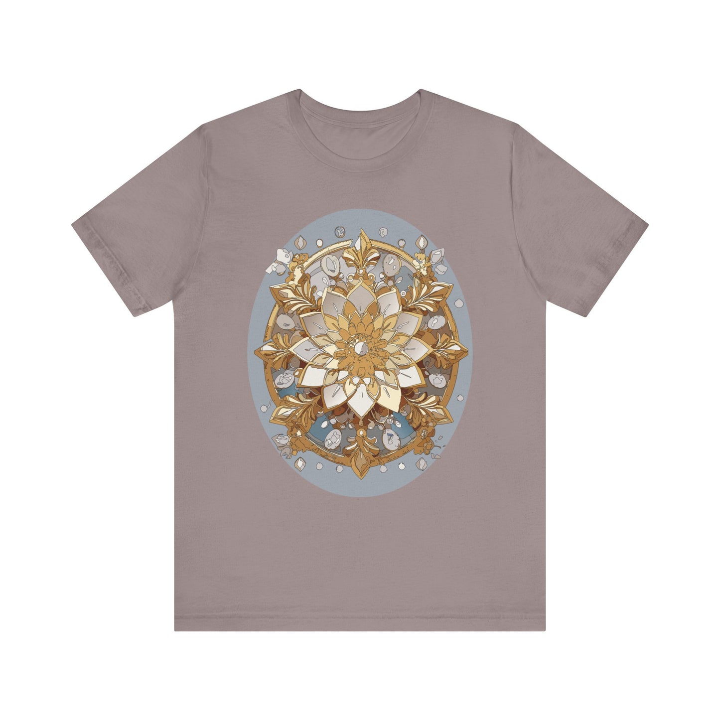 Floral Shirt, Flower Shirt, Tee Shirt with Antique Flower